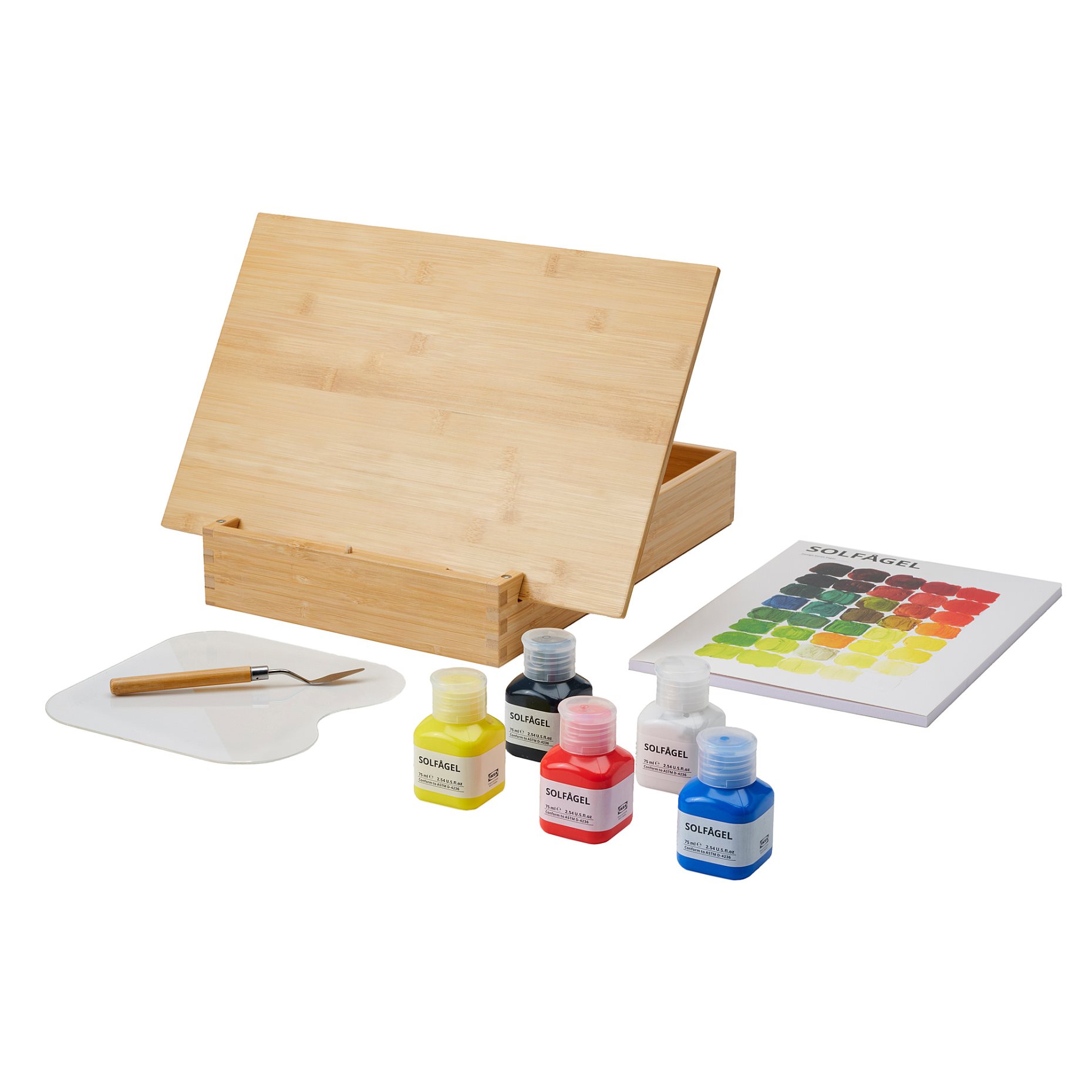SOLFÅGEL, 3-piece painting set, 895.290.07