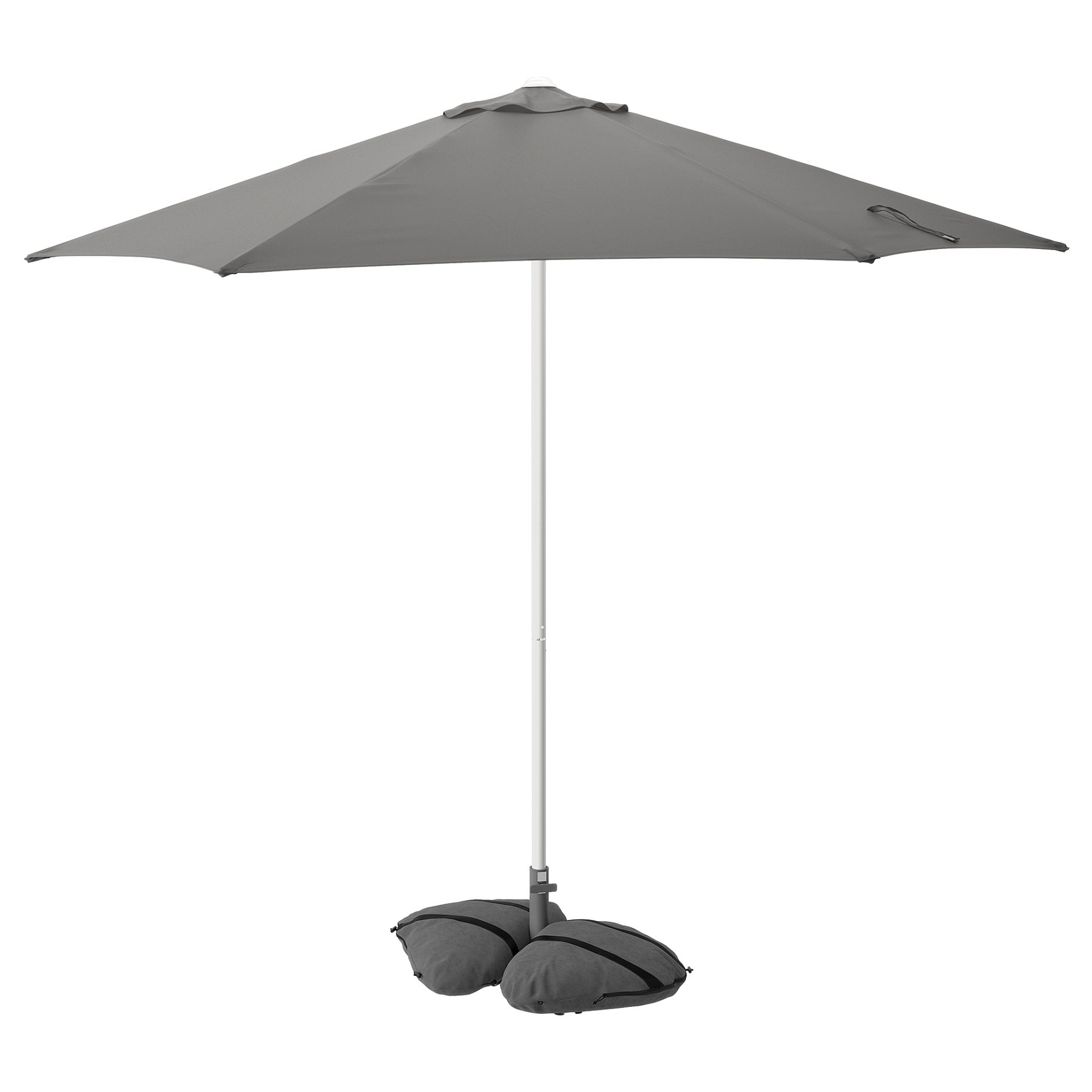 HÖGÖN/IGGÖN, ομπρέλα ήλιου με βάση, 270 cm, 895.762.06