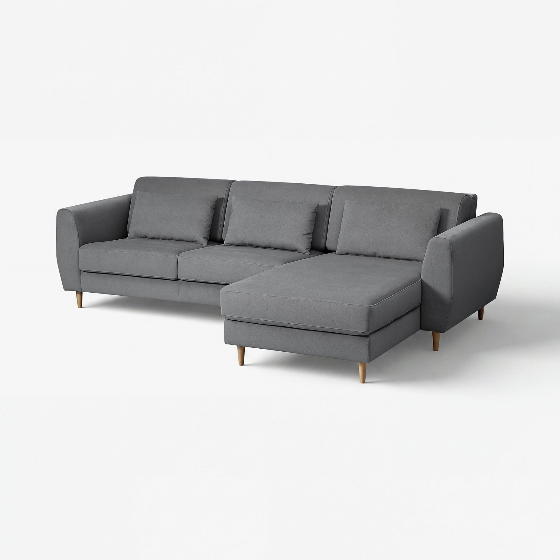 SLATORP, 3-seat sofa with chaise longue, 895.775.74