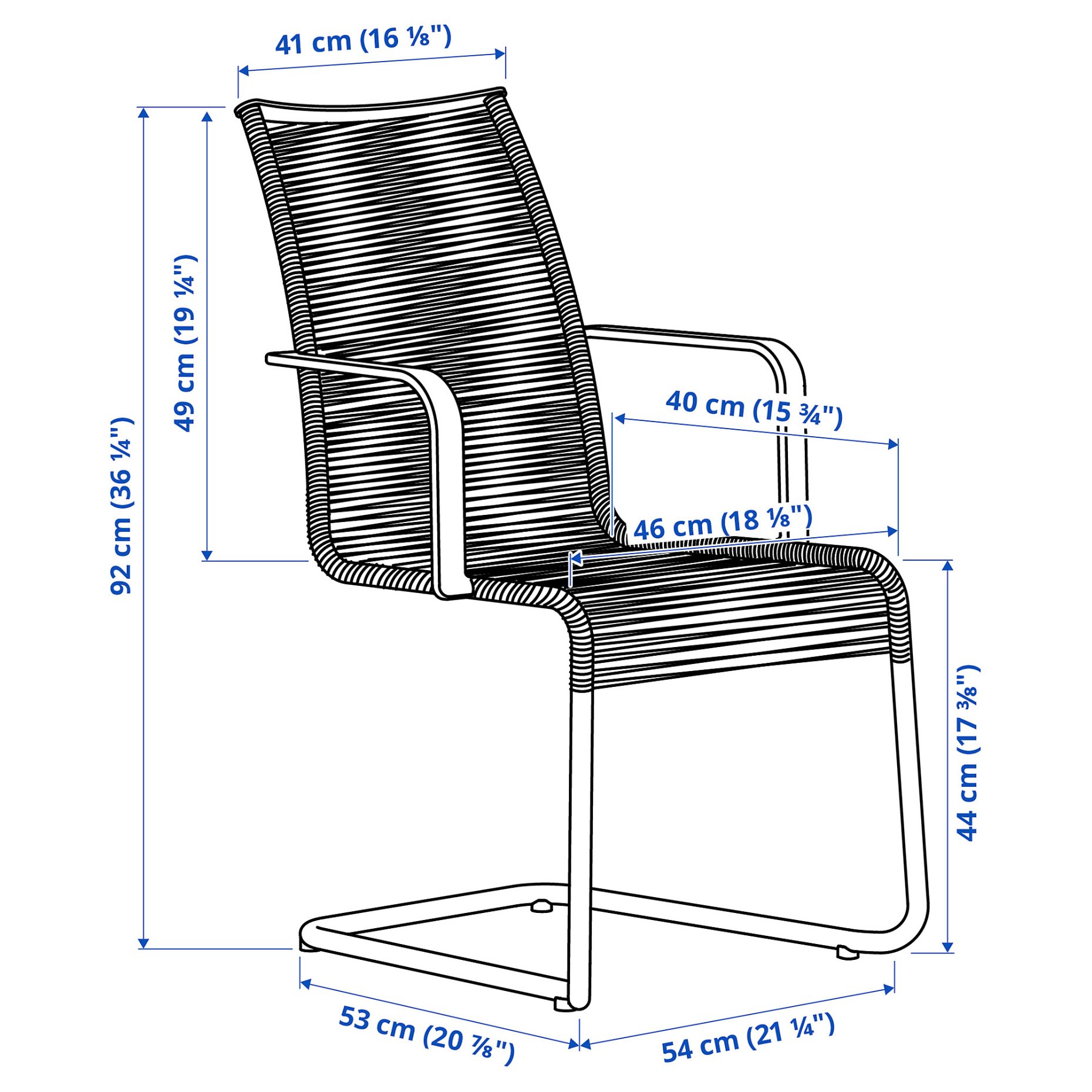 VÄSMAN/VÄSMAN, table extendable and 6 chairs with armrests/outdoor,, 895.826.79