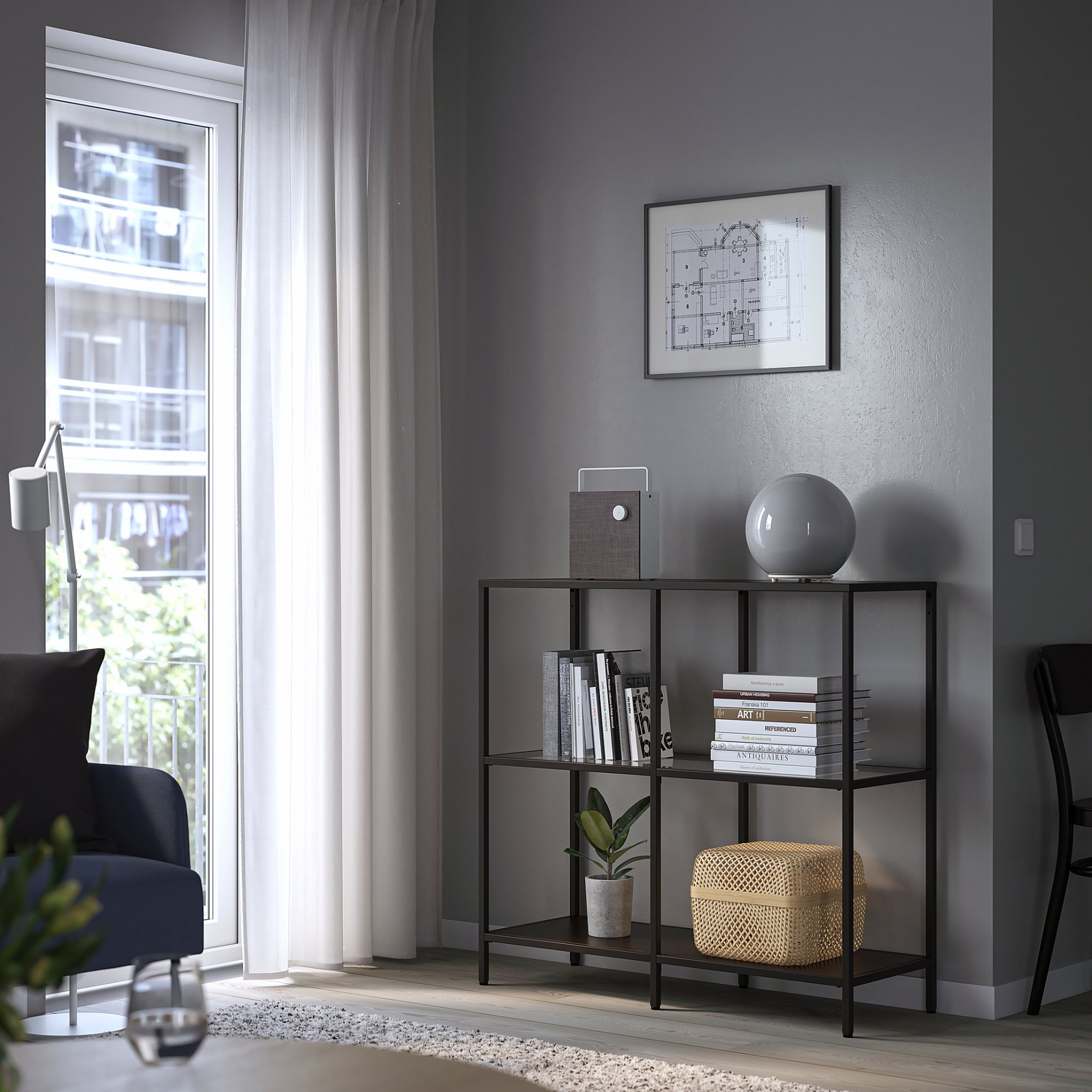 VITTSJÖ, shelving unit, 903.058.03