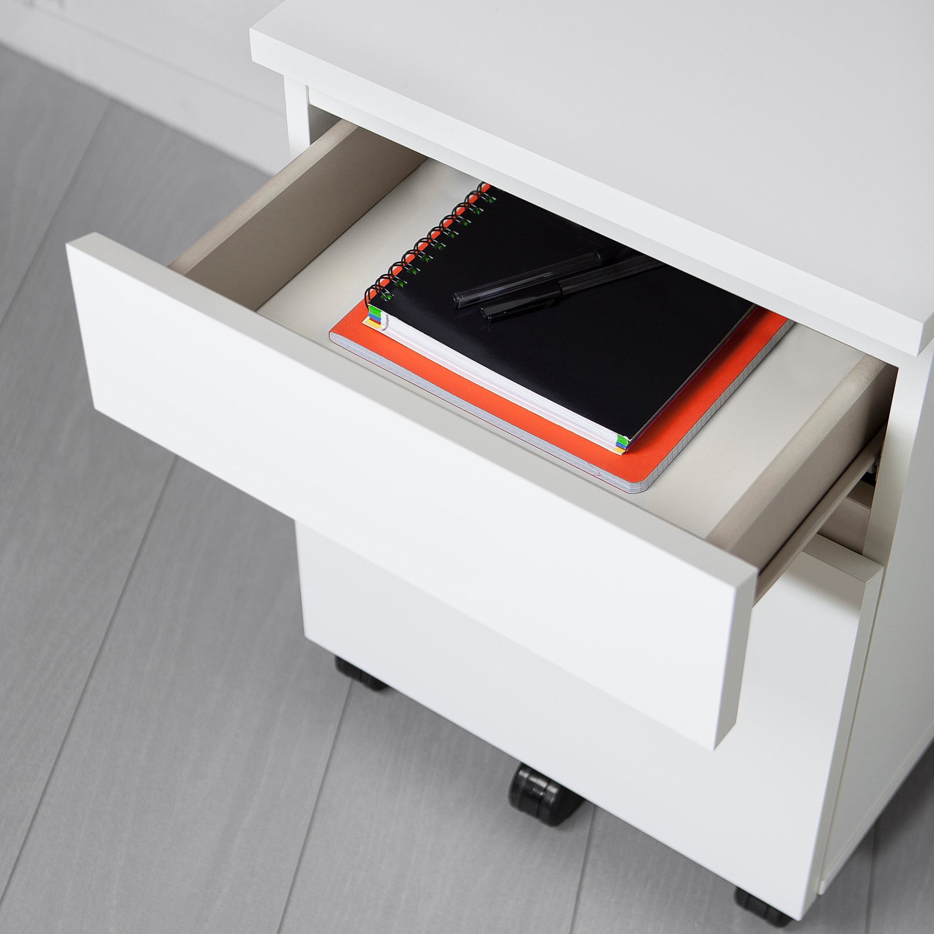 MALM, drawer unit on castors, 903.406.51