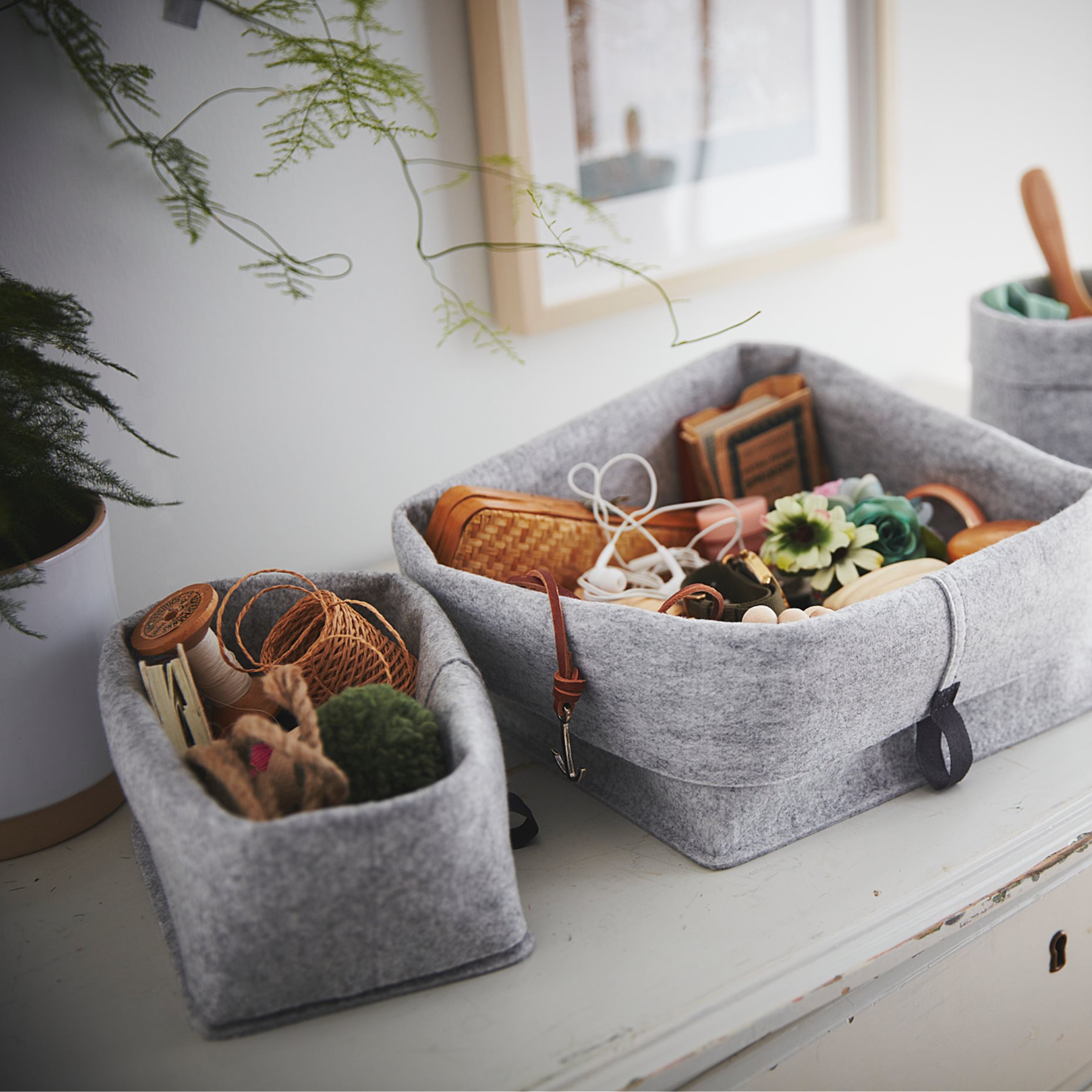 RAGGISAR, καλάθι, σετ 3τεμ., 903.480.15