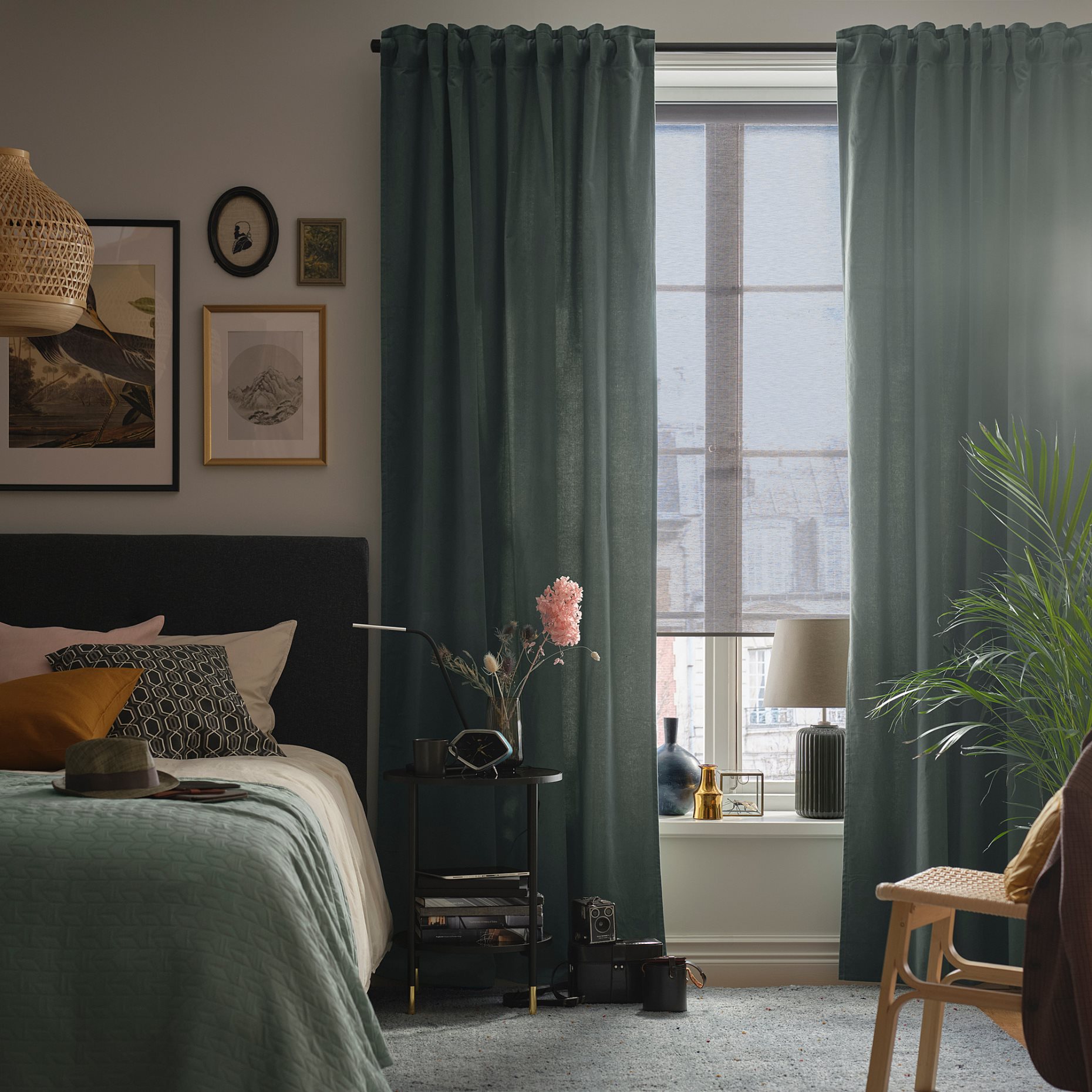 KADRILJ, roller blind, wireless/battery-operated, 904.081.27