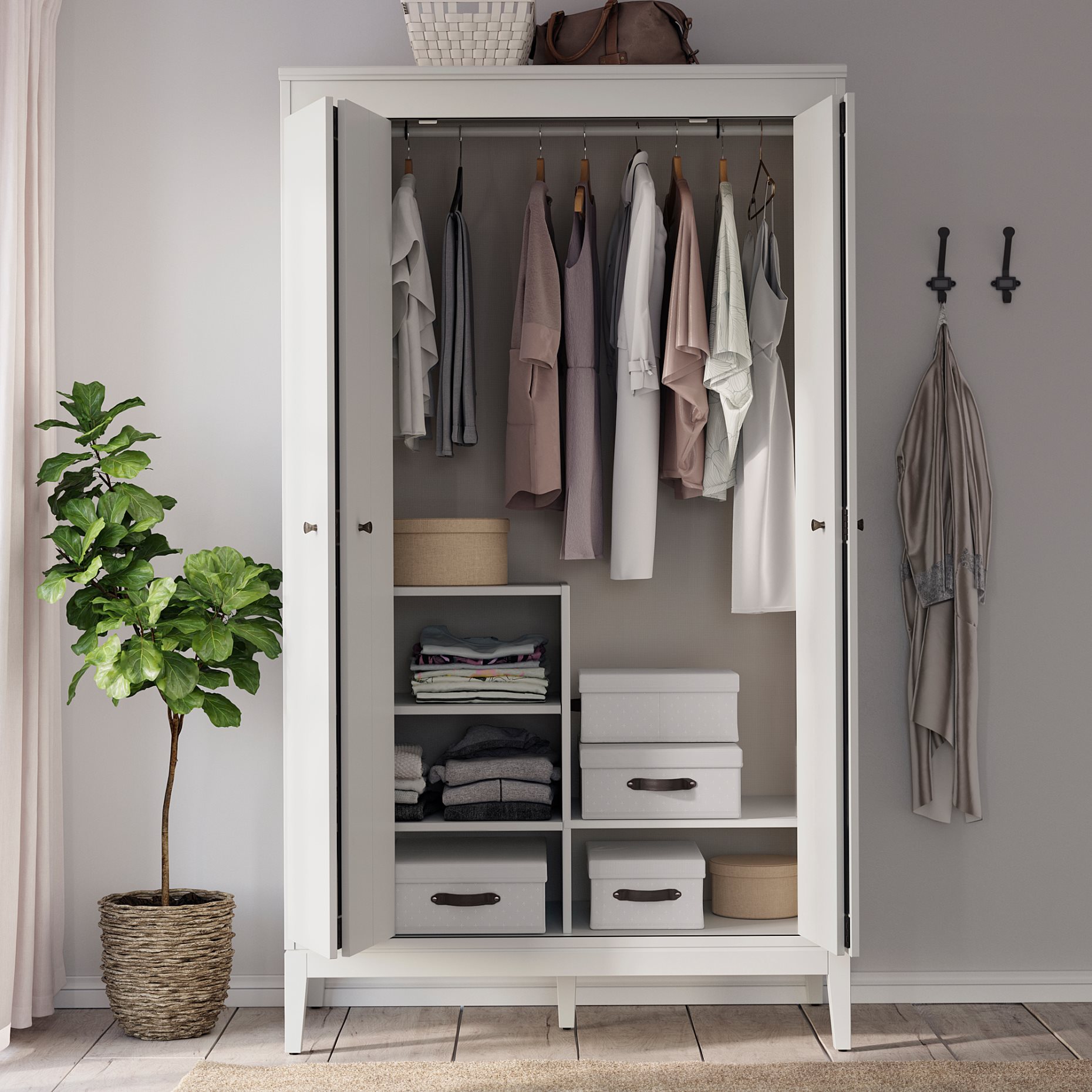 BLÄDDRARE, κουτί με καπάκι, 35x50x15 cm, 904.743.96