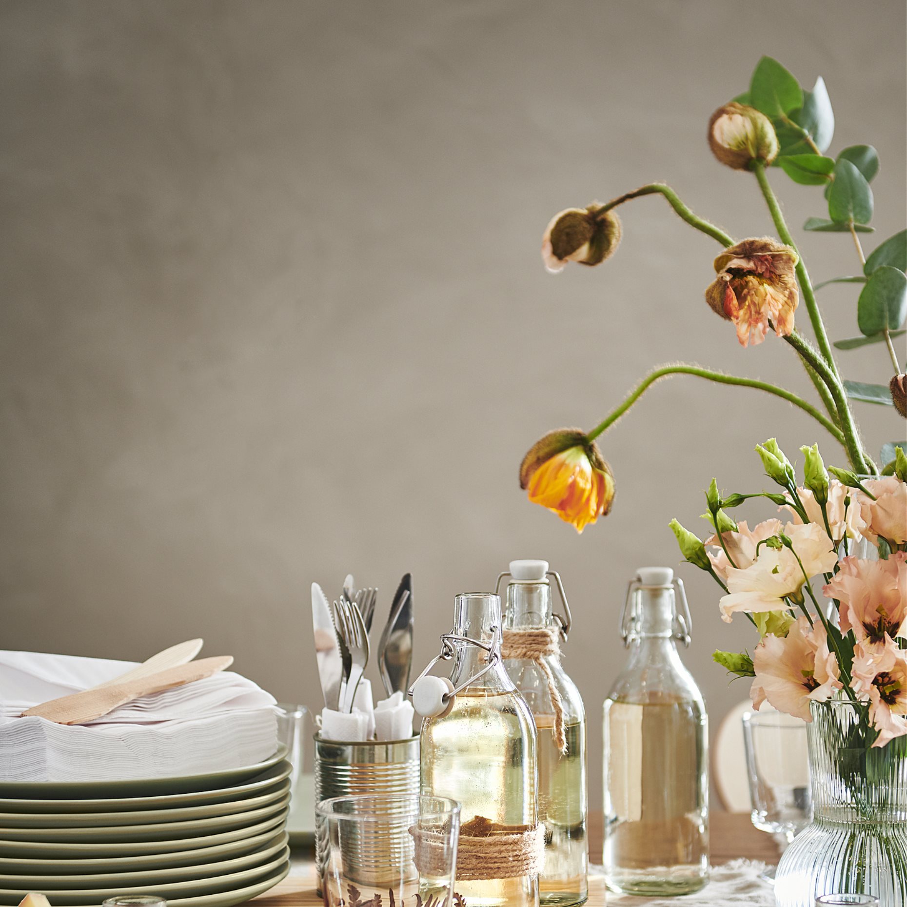 FÄRGKLAR, plate/matt 4 pack, 26 cm, 904.781.77