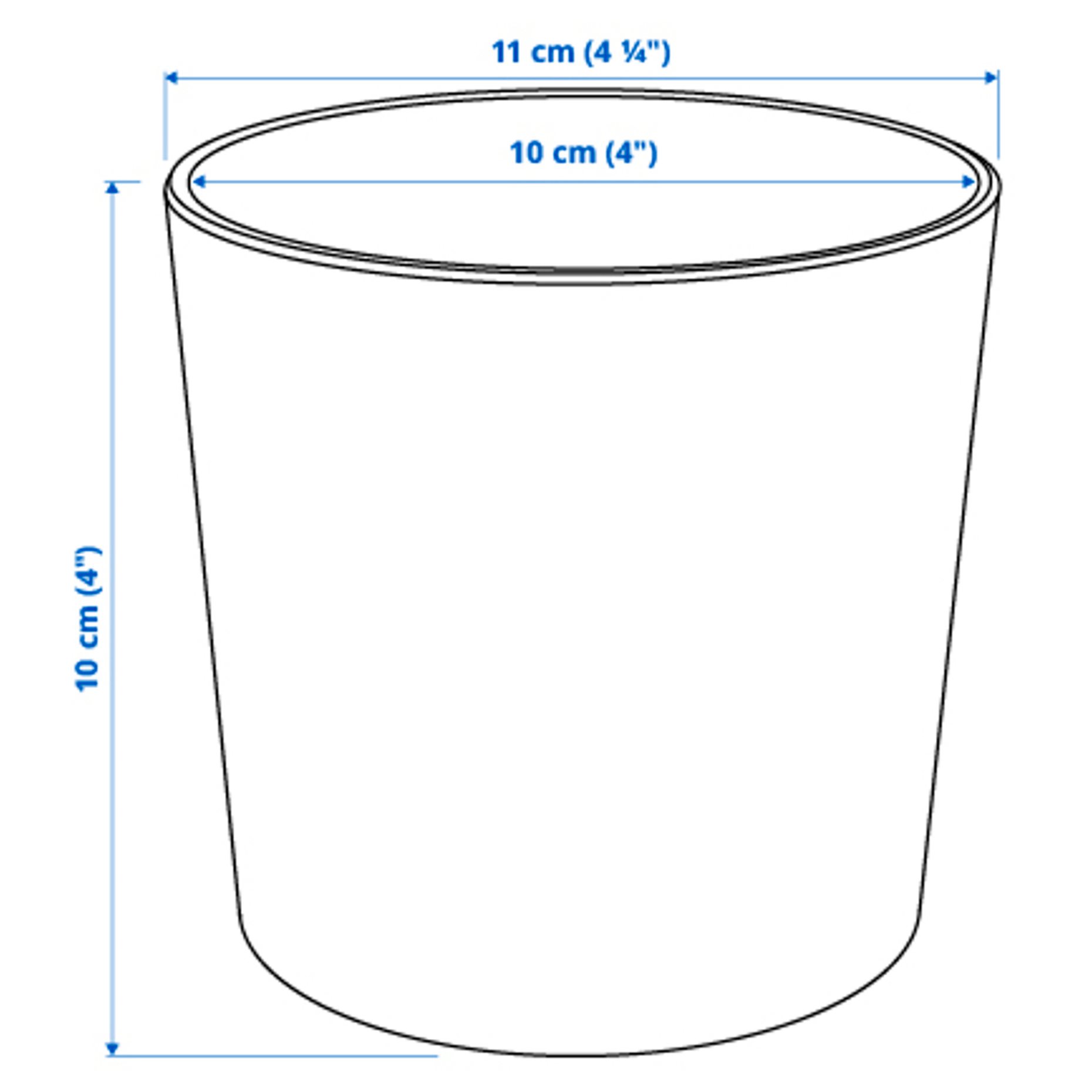 BOYSENBÄR, plant pot in/outdoor, 9 cm, 904.782.76