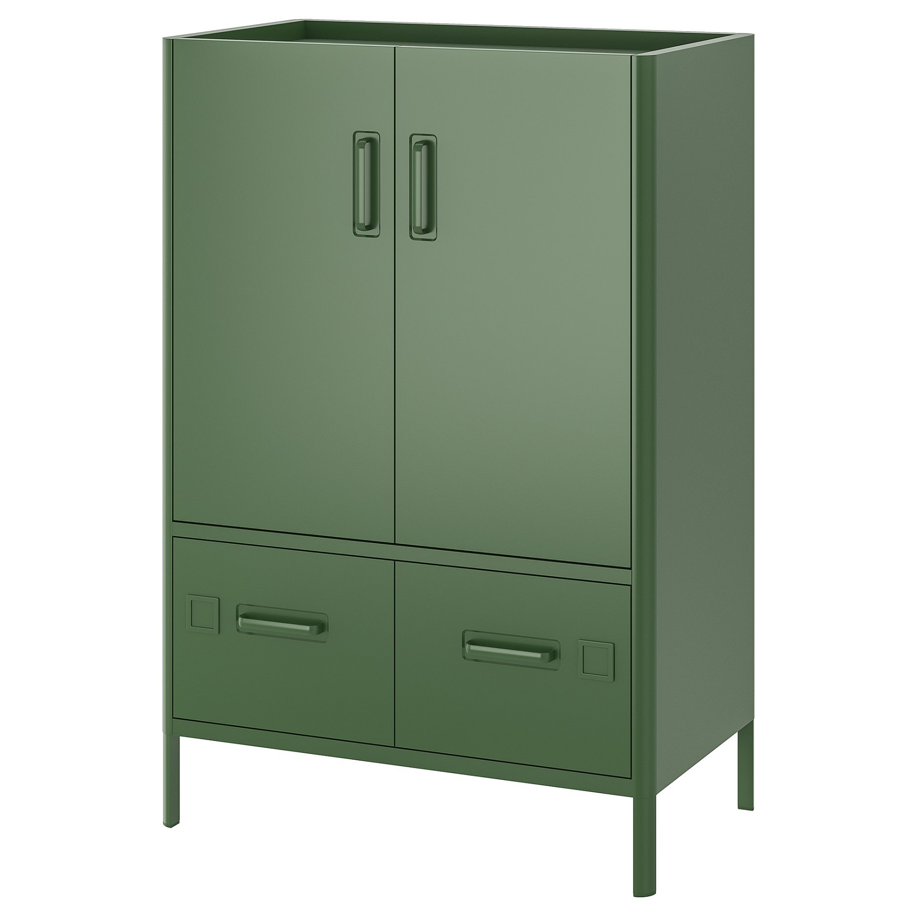 IDÅSEN, cabinet with doors and drawers, 80x47x119 cm, 904.963.98