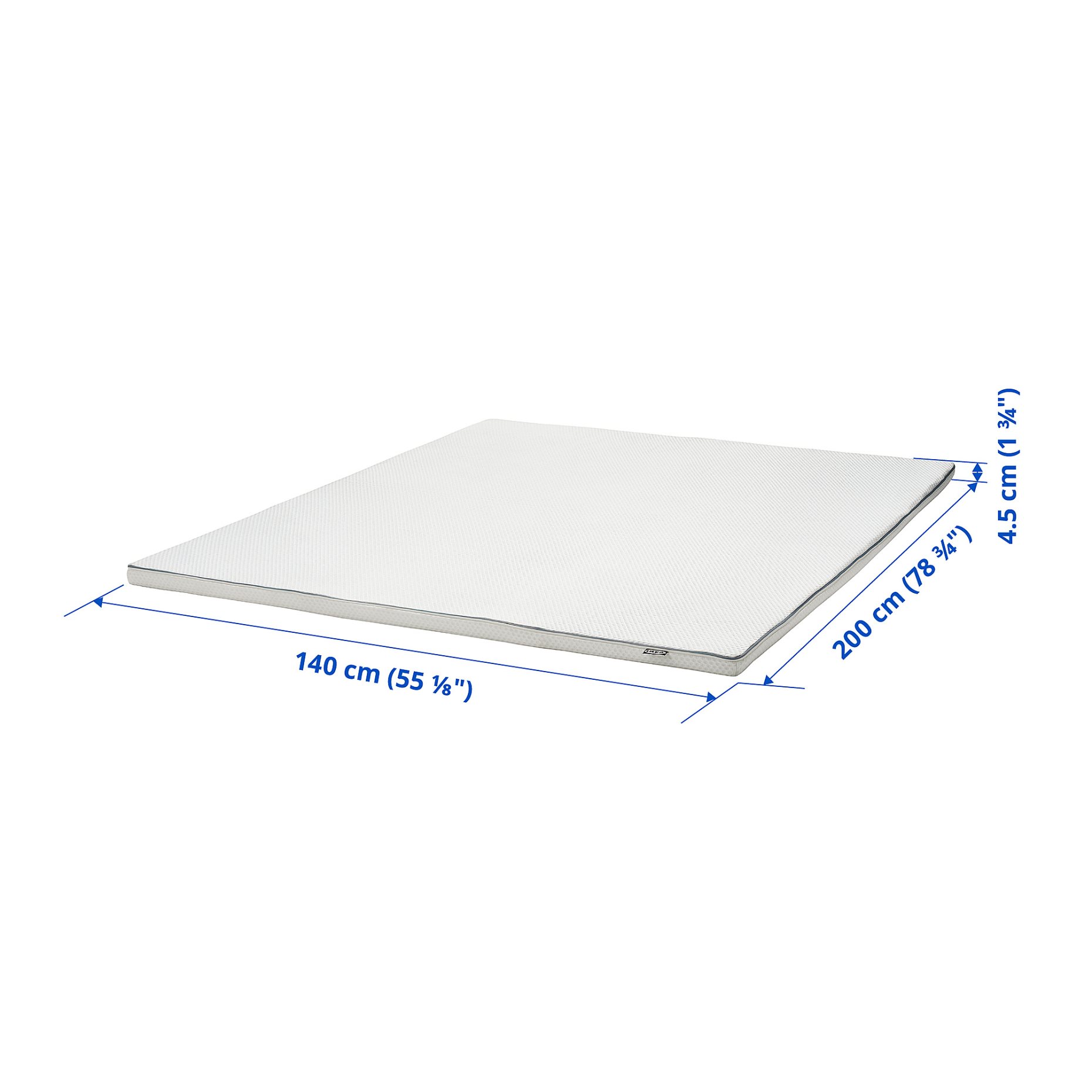 NÄSTABERG, mattress pad, 140x200 cm, 905.596.25