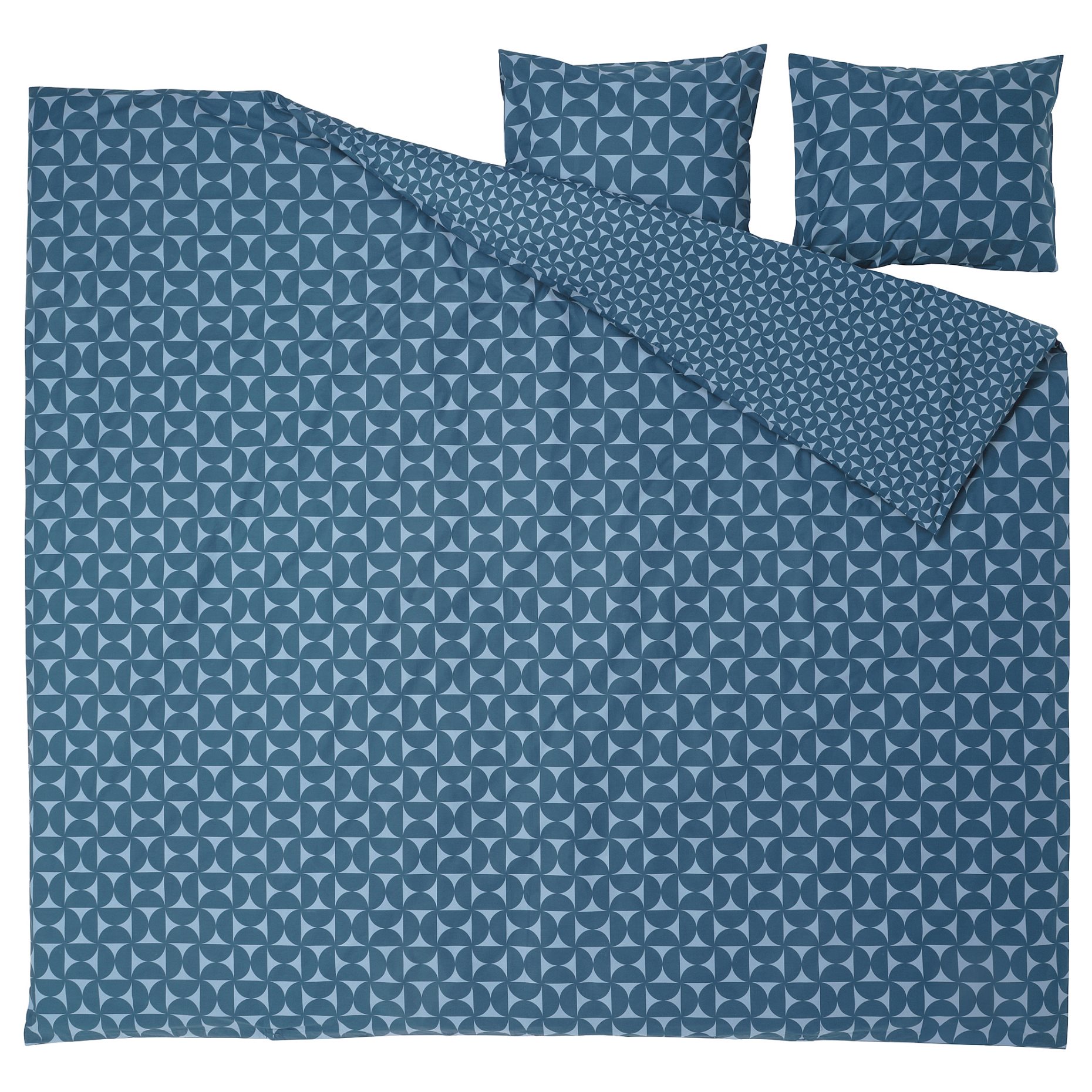 ÄNGSNEJLIKA, duvet cover and 2 pillowcases, 240x220/50x60 cm, 905.853.37