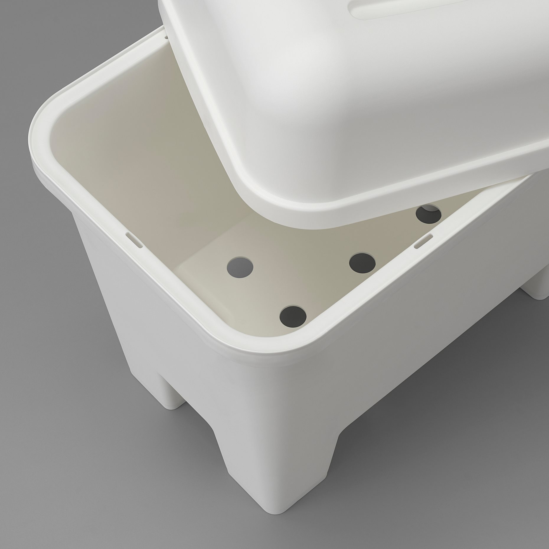 BURSJON, stool with storage, 905.922.48