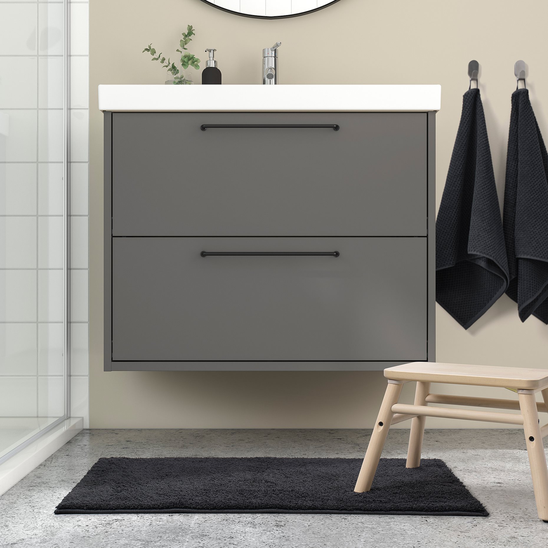BACKMÅRA, bath mat, 50x80 cm, 906.031.62
