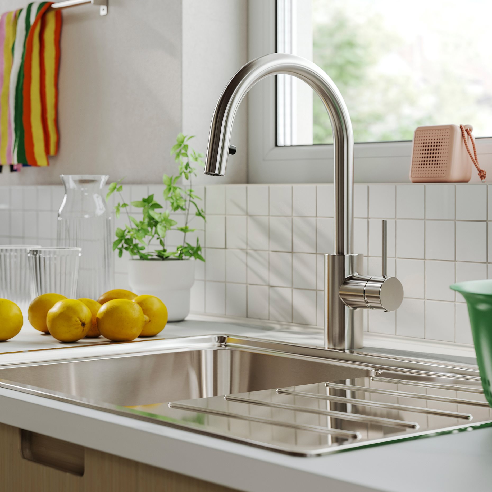 SALLSJÖN, kitchen mixer tap pull out, 906.089.37