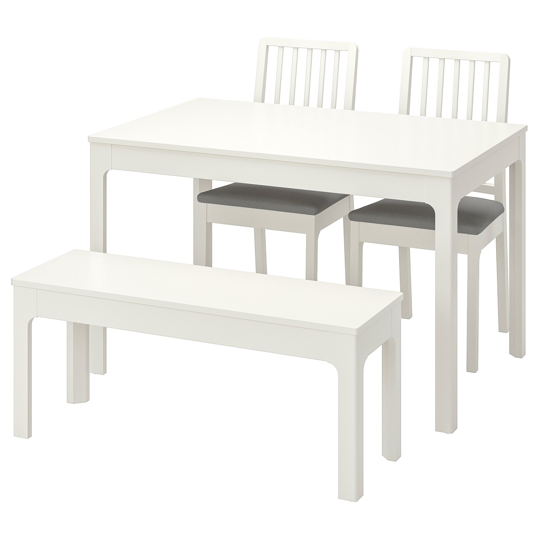 EKEDALEN/EKEDALEN, τραπέζι με 2 καρέκλες και πάγκο, 992.213.47
