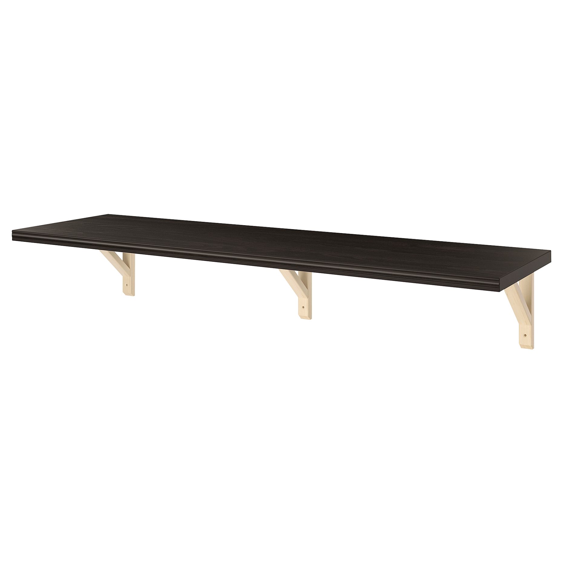 BERGSHULT/SANDSHULT, wall shelf, 120x30 cm, 993.260.14