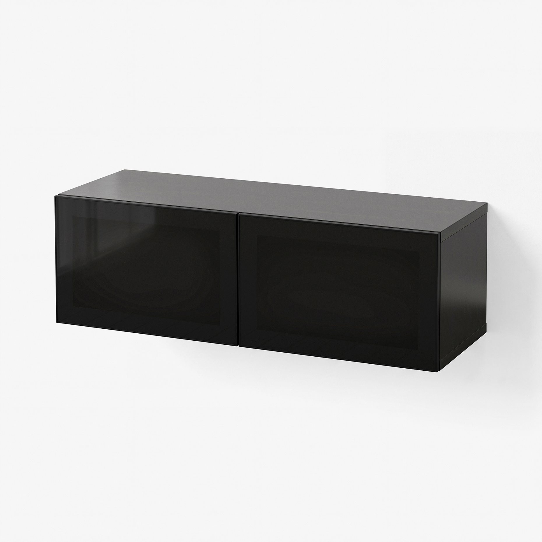 BESTÅ, wall-mounted cabinet combination, 120x42x38 cm, 994.410.85