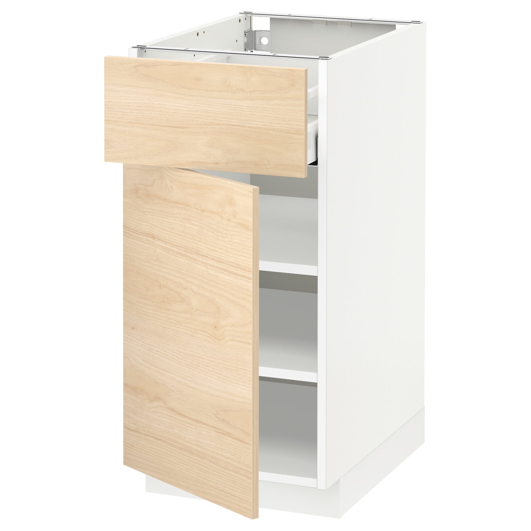METOD, base cabinet with drawer/door, 40x60 cm, 994.689.23
