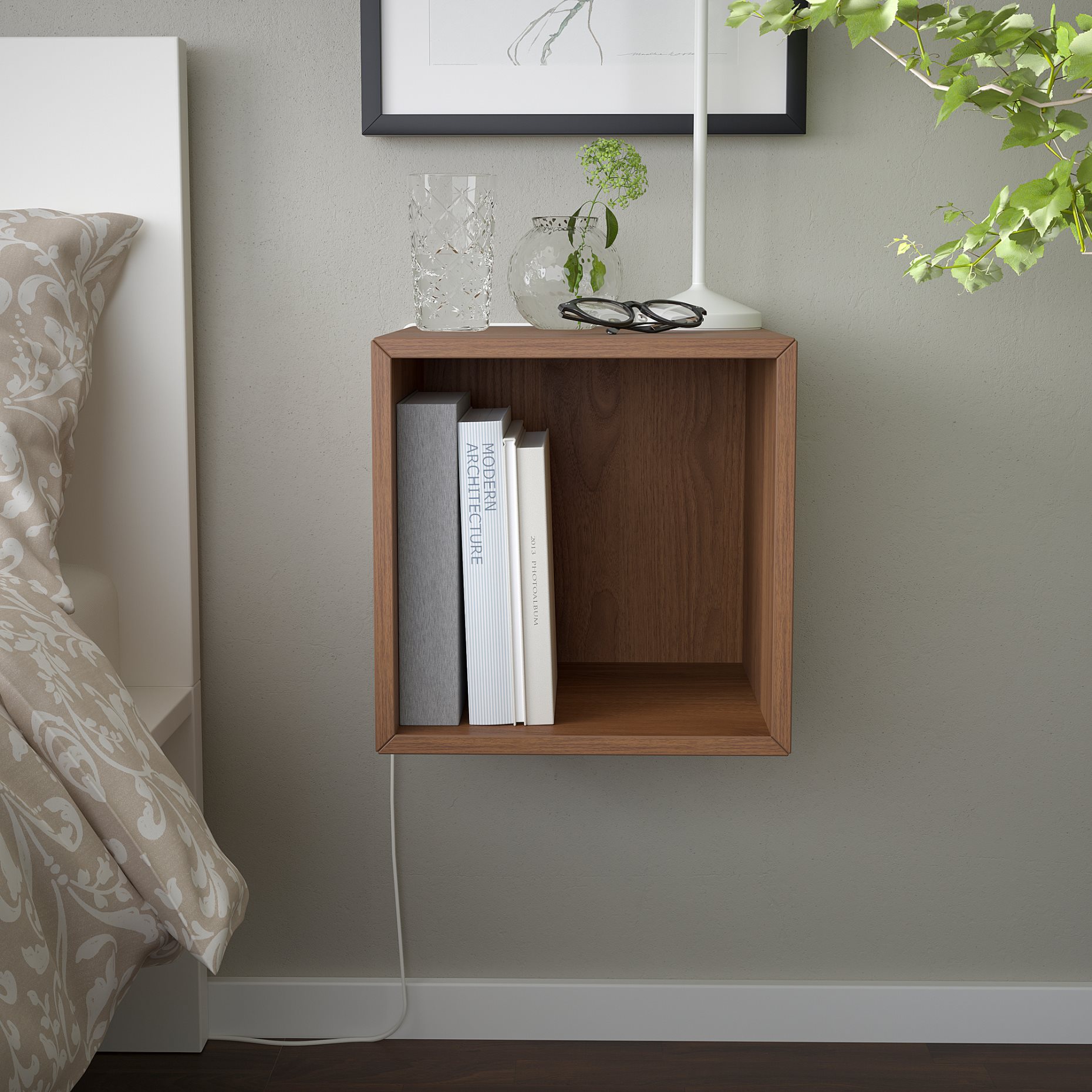 EKET, wall-mounted shelving unit, 35x35x35 cm, 994.902.74