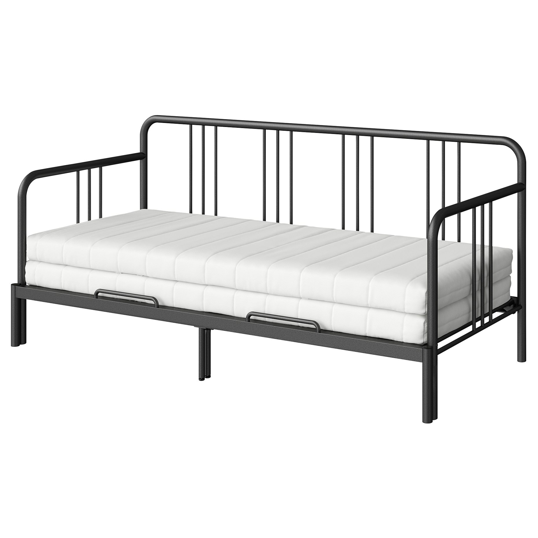 FYRESDAL, κρεβάτι επισκέπτη day bed με 2 στρώματα, 80x200 cm, 995.214.64
