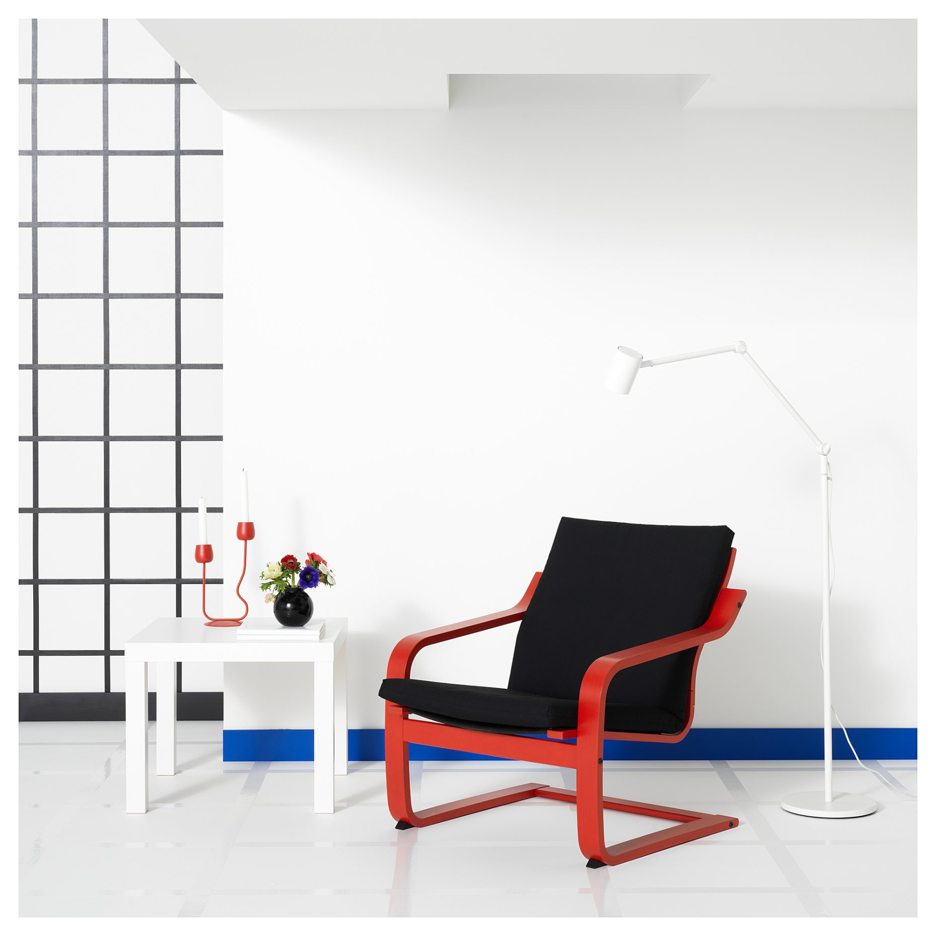 POÄNG, low-back armchair, 995.515.78