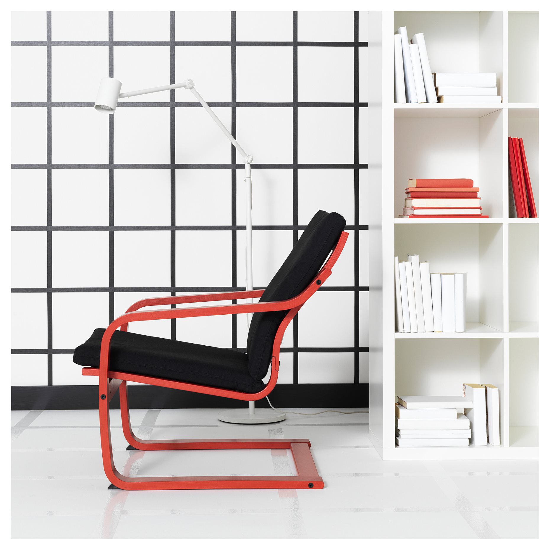 POÄNG, low-back armchair, 995.515.78