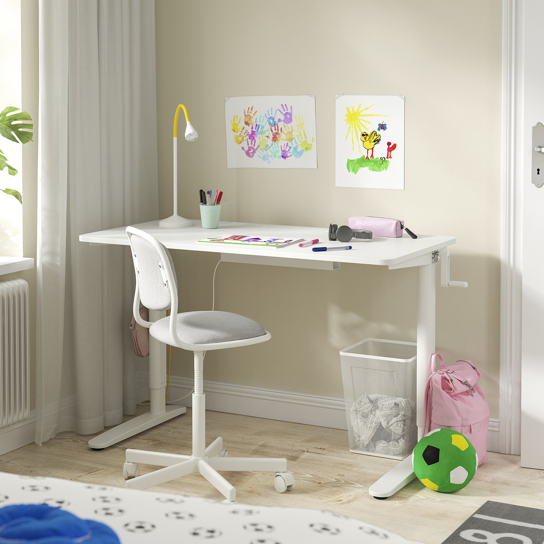 RELATERA, desk sit/stand, 117x60 cm, 995.528.65