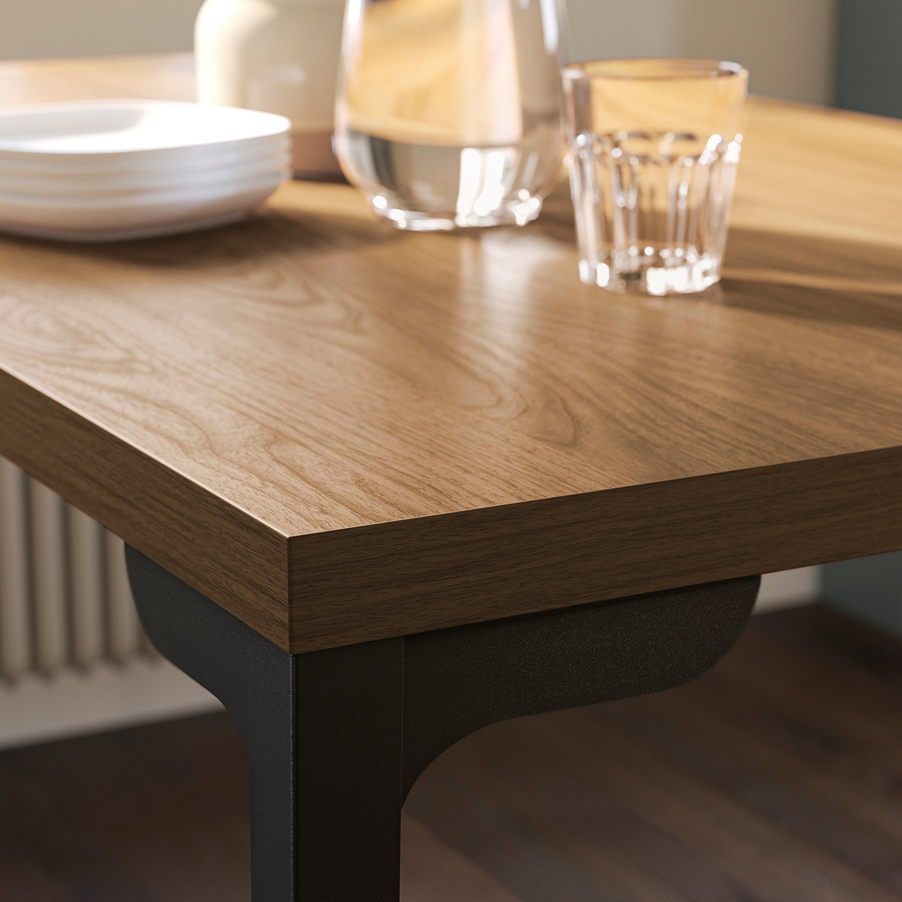 SKÅLSTA, table and 4 chairs, 140x80 cm, 996.093.67