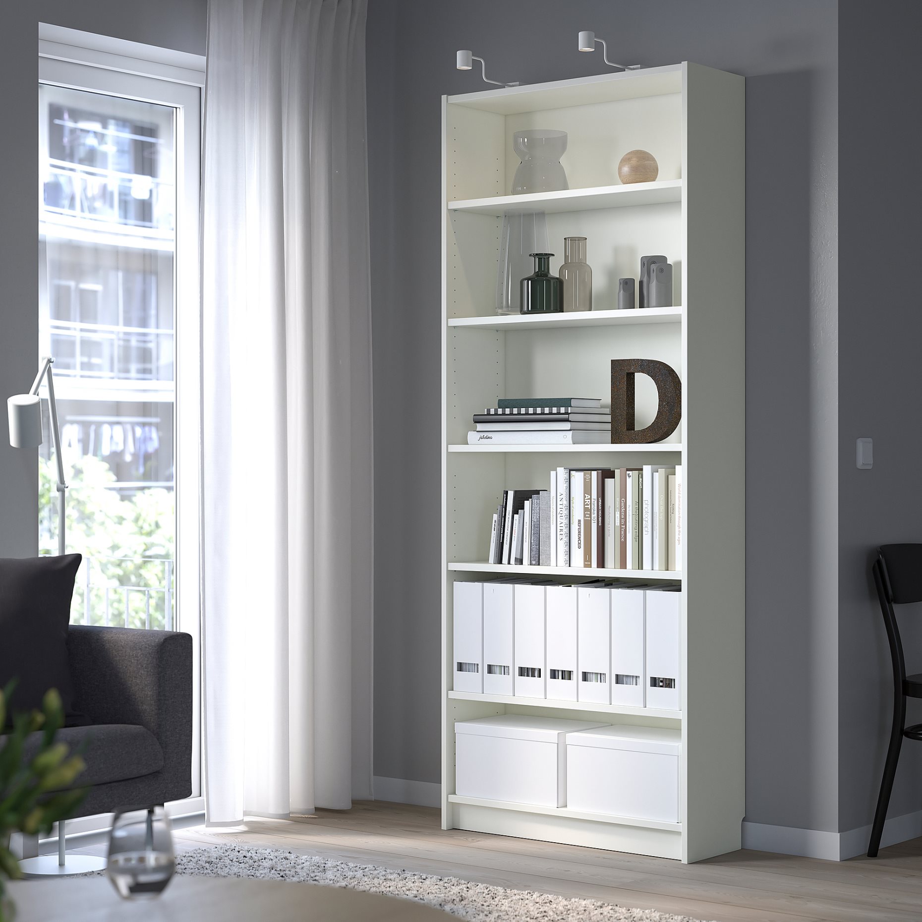 BILLY, bookcase, 002.638.50