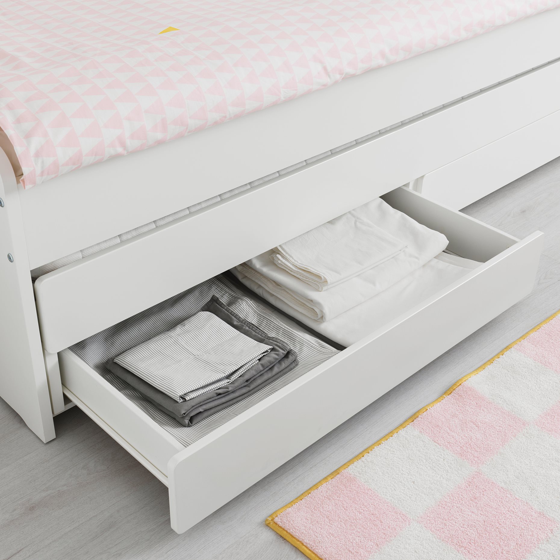 SLÄKT, underbed with storage, 003.627.51