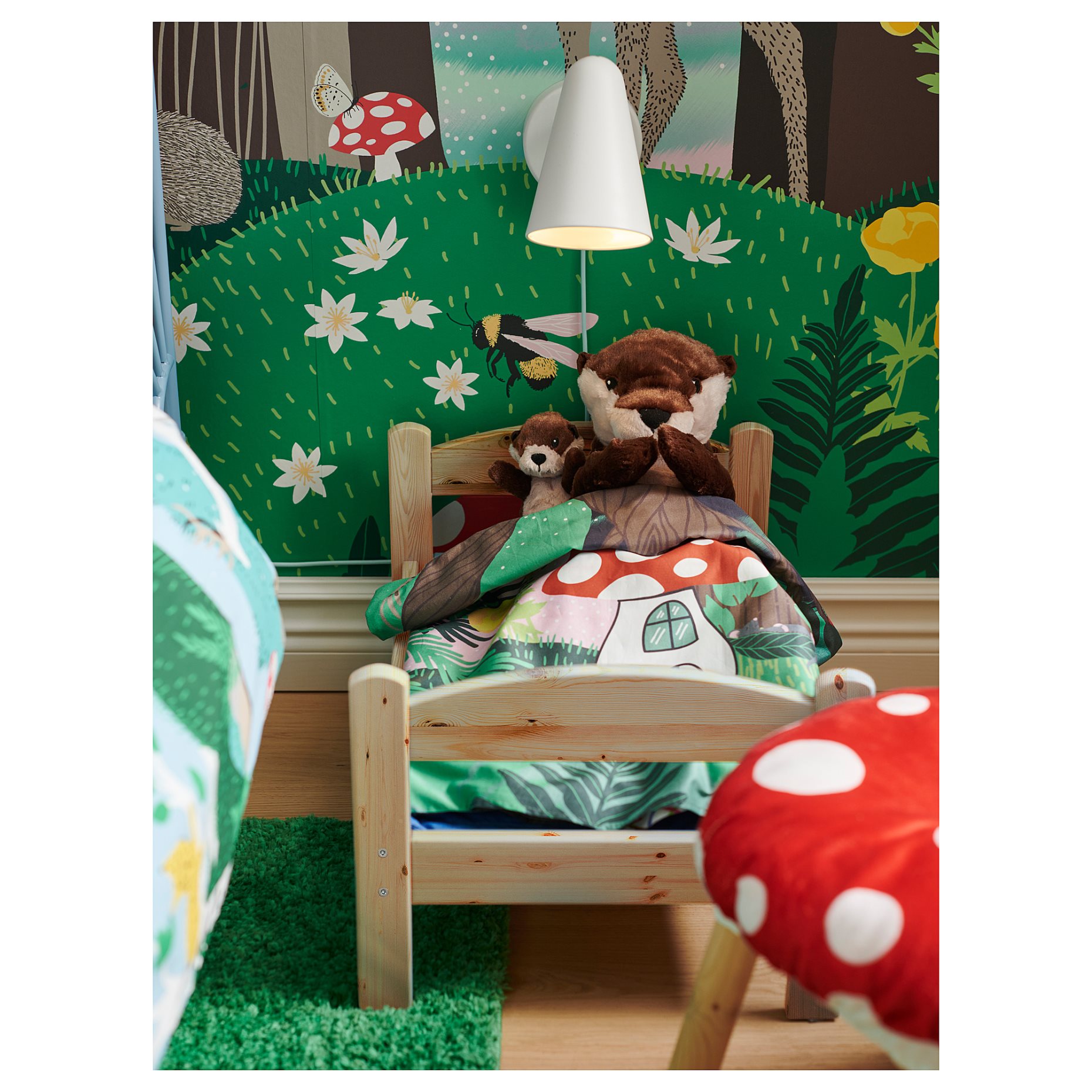 FUBBLA, wall lamp with built-in LED light source, 003.815.99