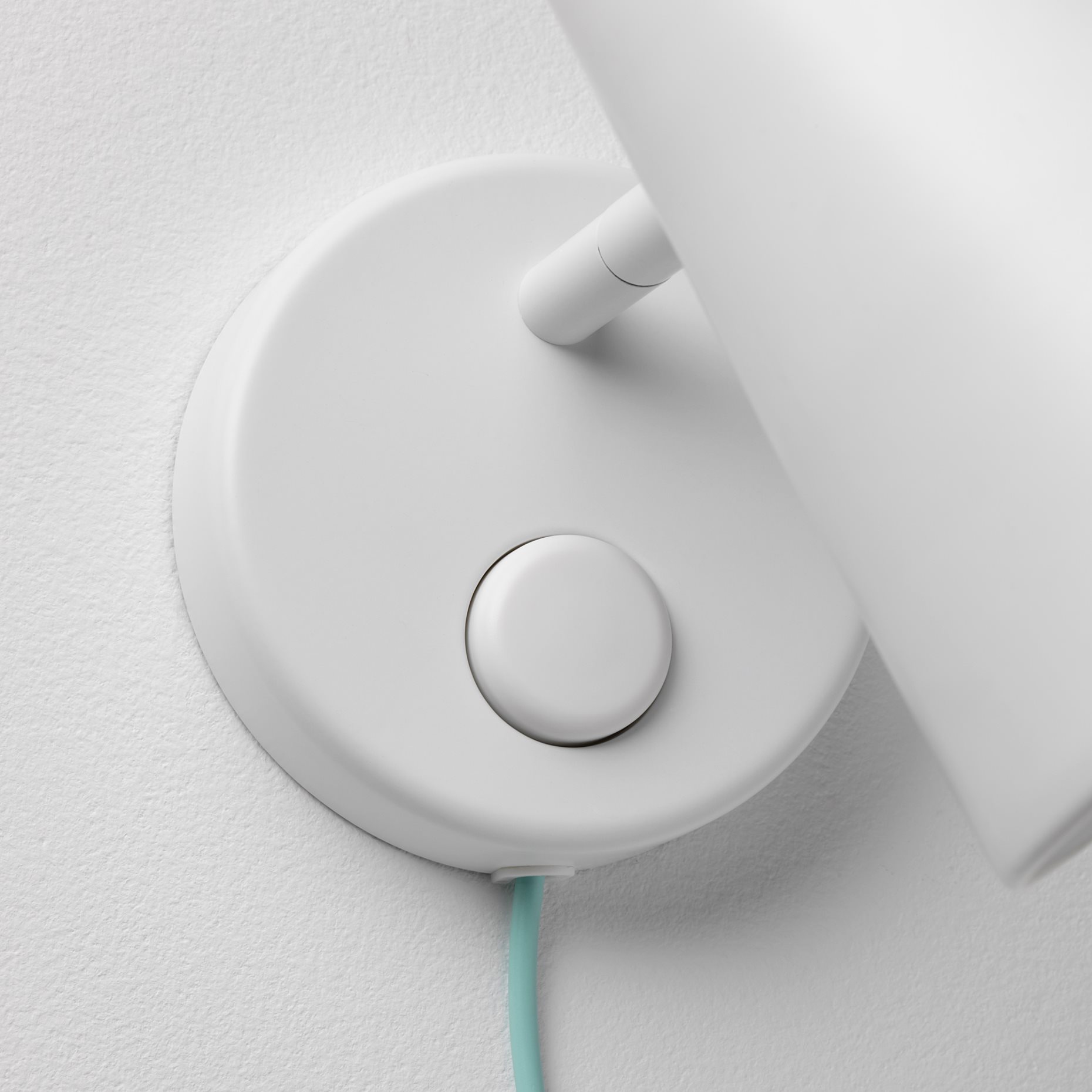 FUBBLA, wall lamp with built-in LED light source, 003.815.99