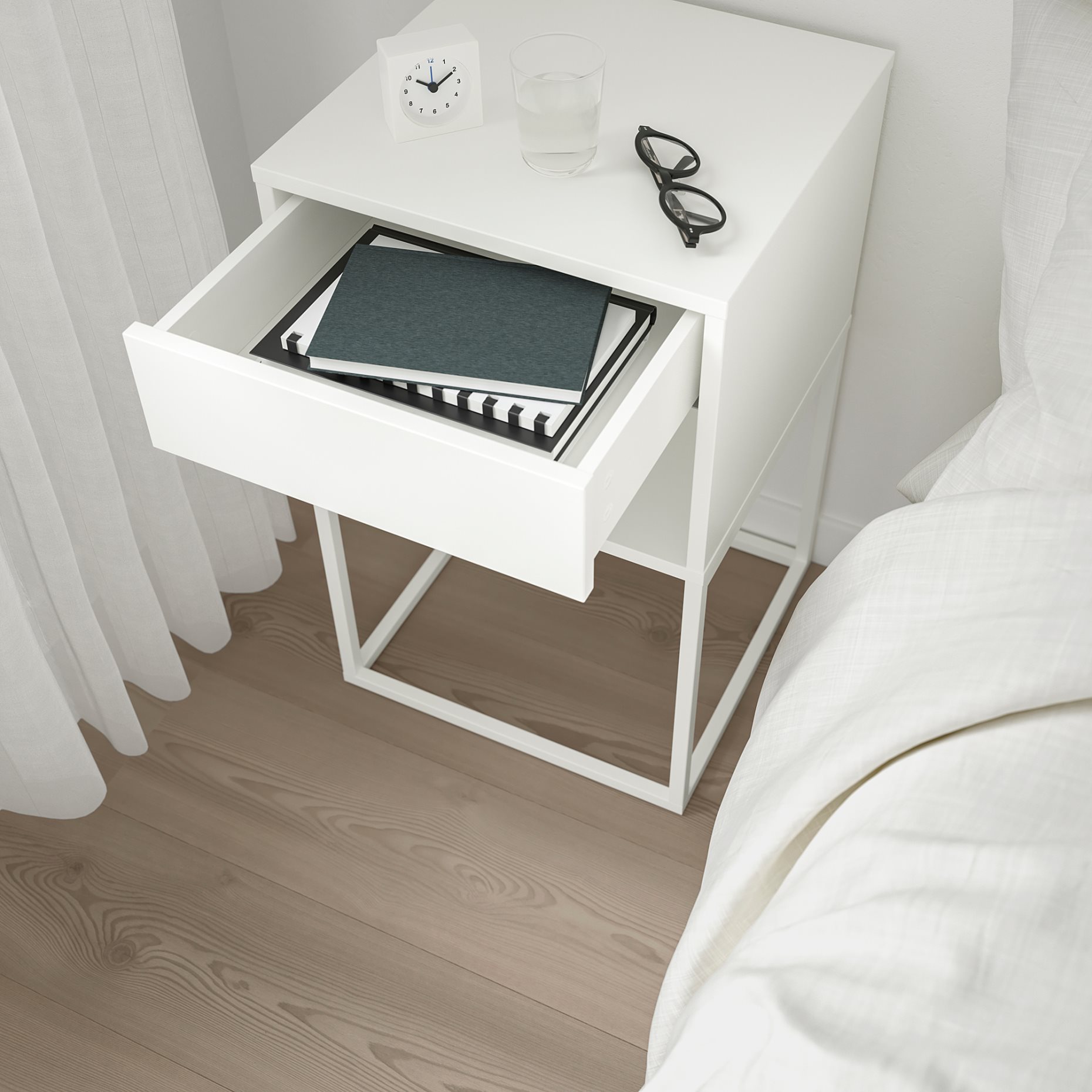 VIKHAMMER, bedside table, 003.817.64