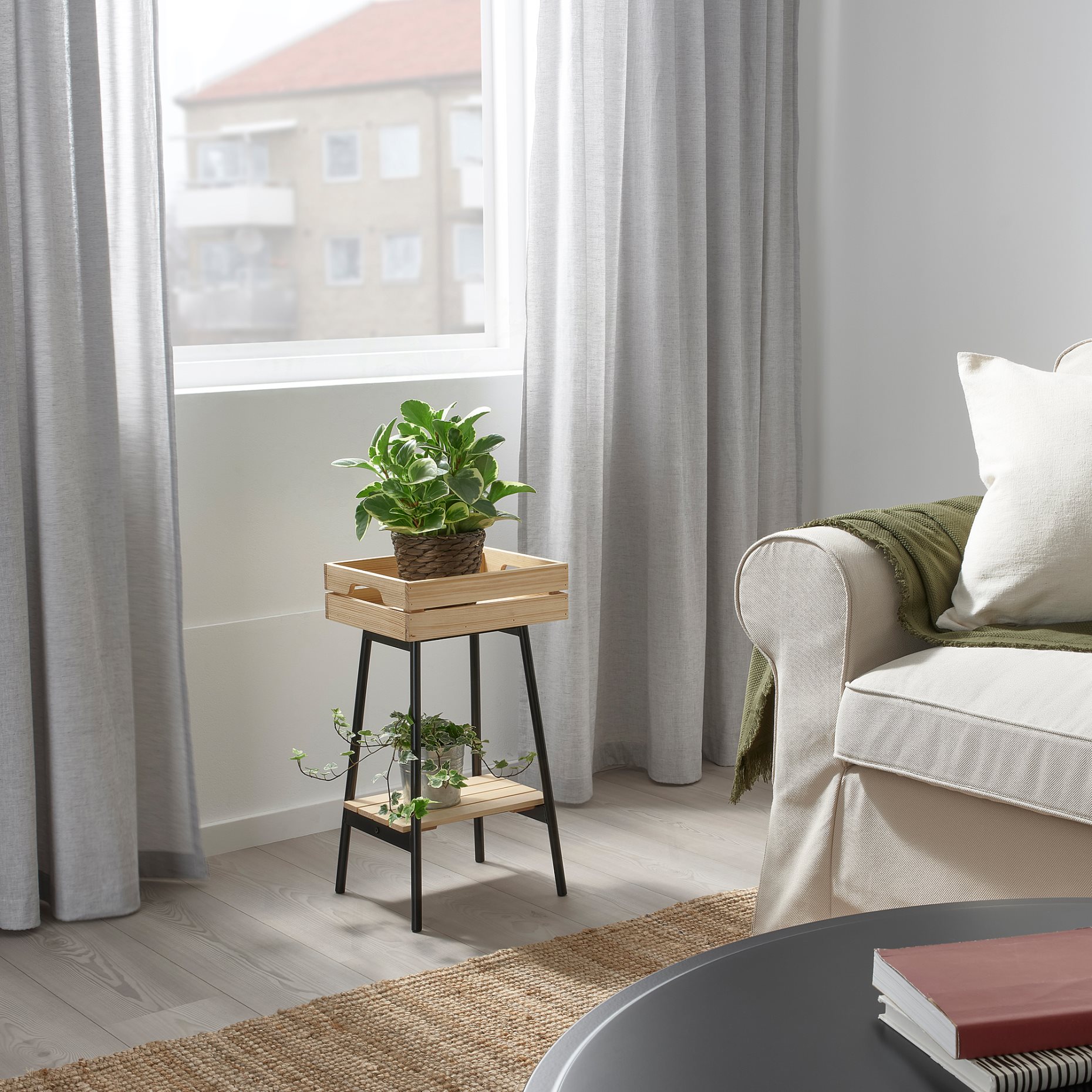 VANILJSTÅNG, plant stand, 55 cm, 004.263.43