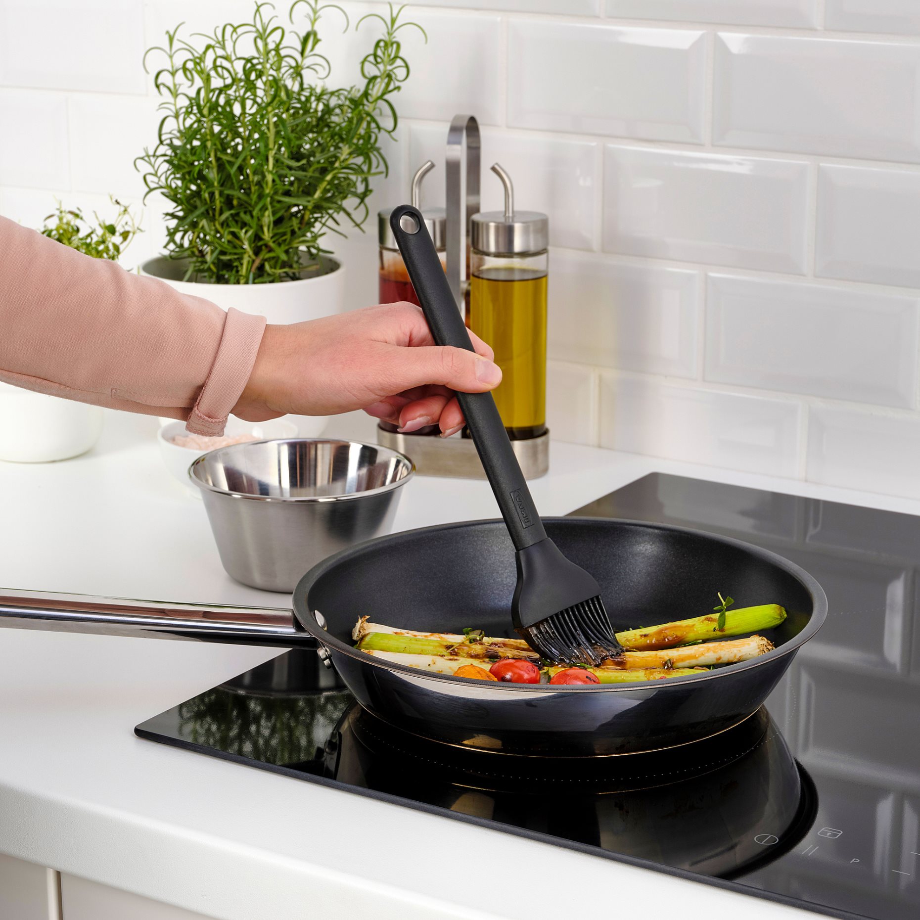 GRILLTIDER, barbecue brush, 004.445.54