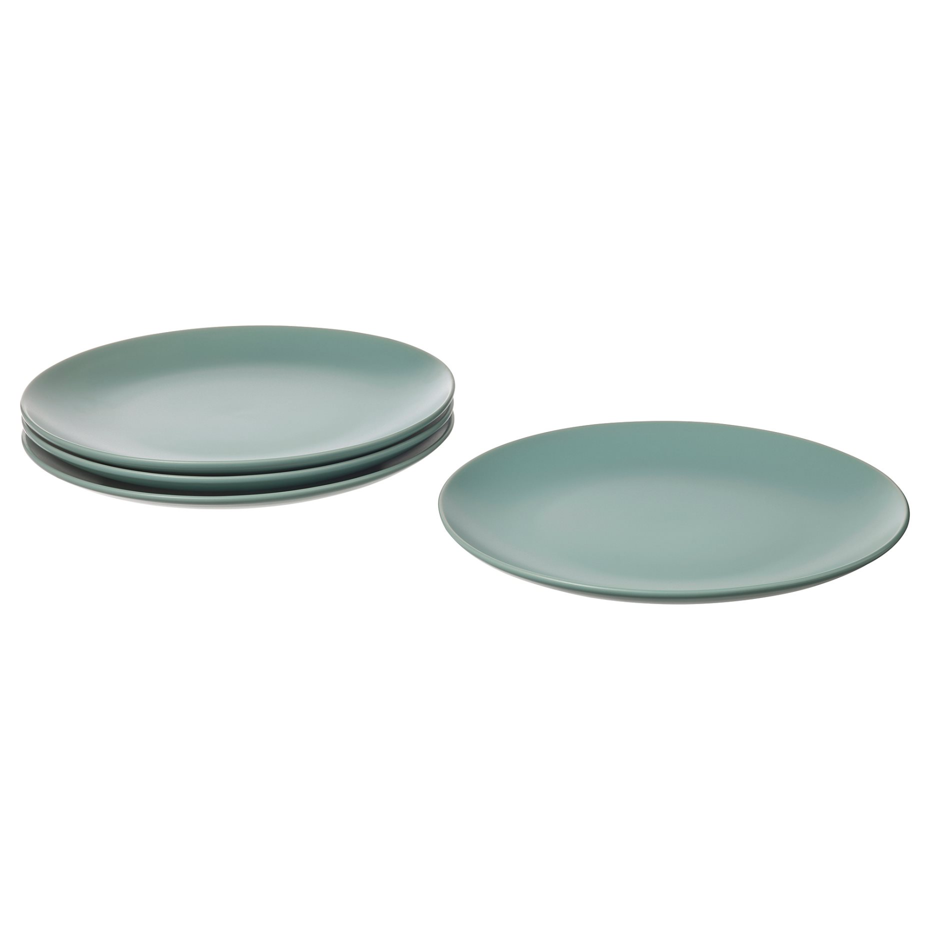 FÄRGKLAR, plate/matt, 4 pack, 26 cm, 004.771.58