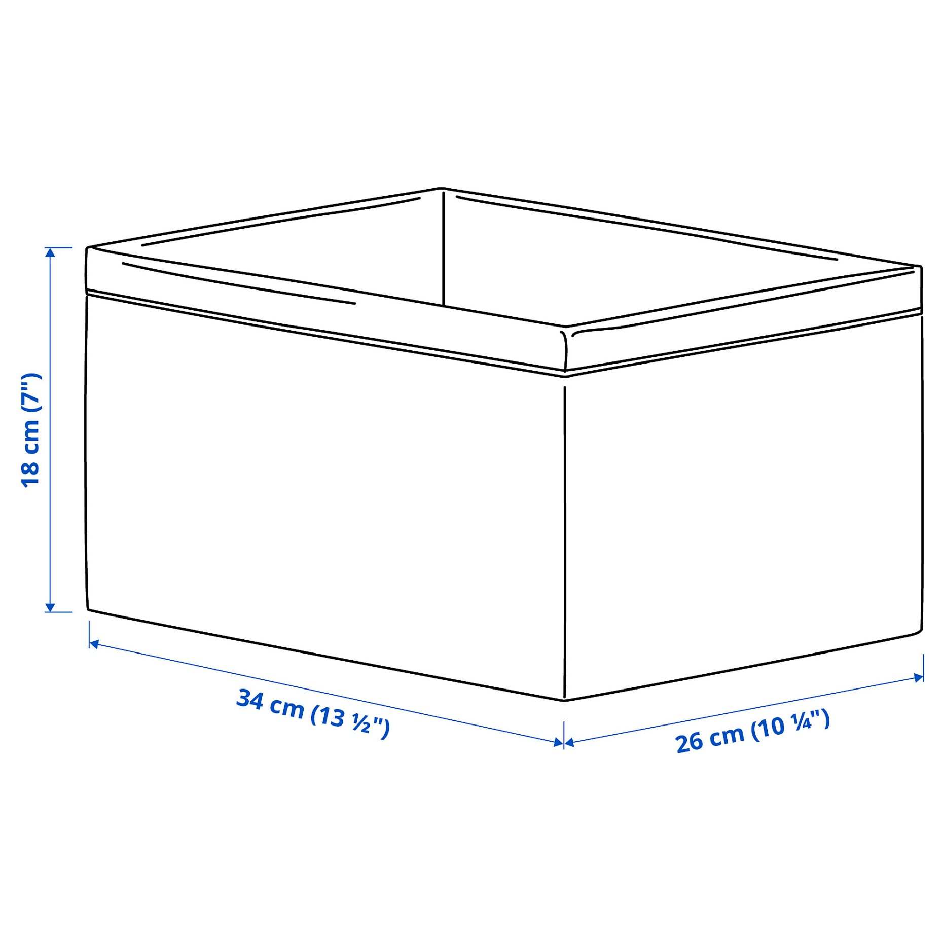 BAXNA, organiser, 26x34x18 cm, 004.862.90