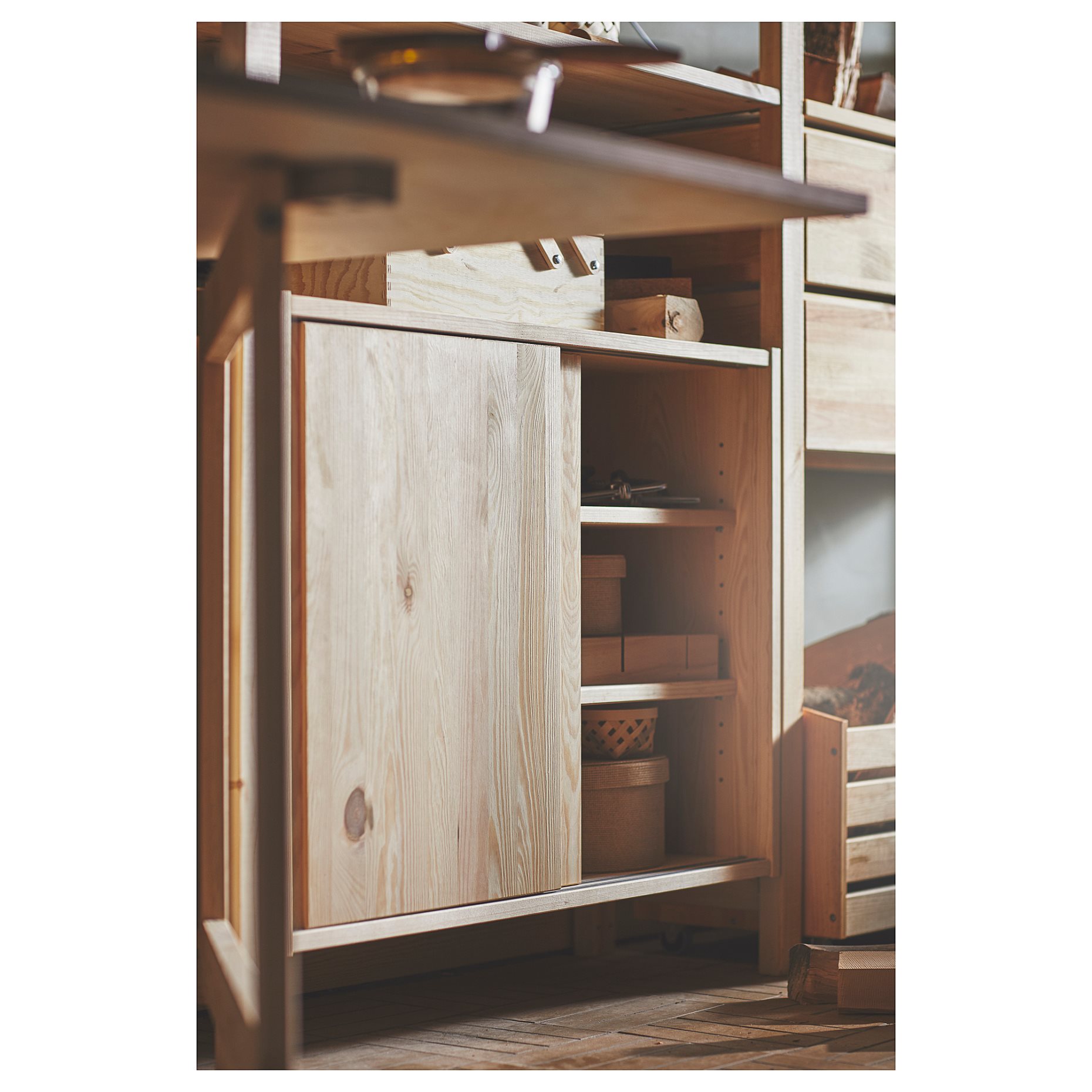 IVAR, cabinet with sliding doors, 80x30x60 cm, 004.943.94
