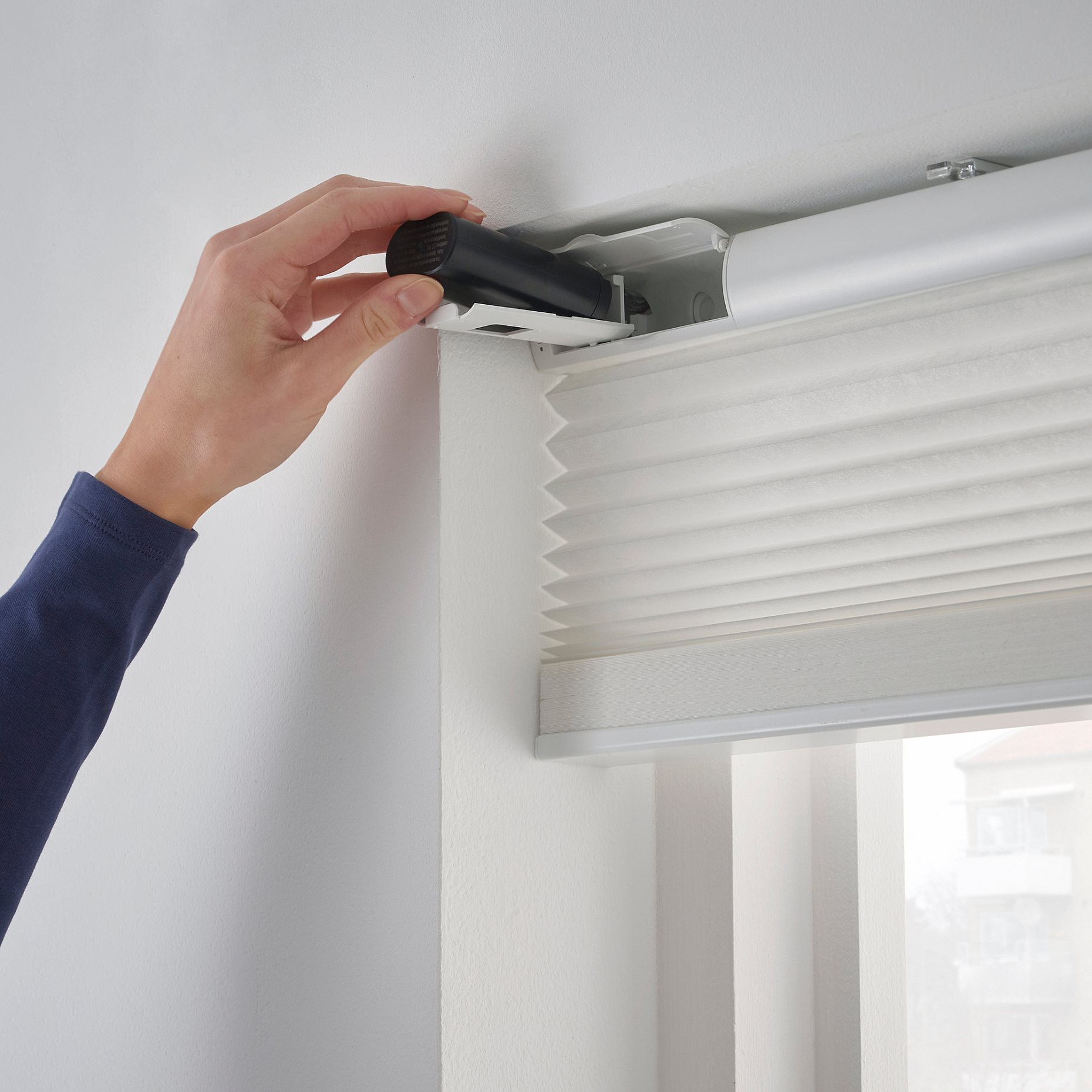 PRAKTLYSING, cellular blind wireless/battery-operated, 120x195 cm, 005.142.26