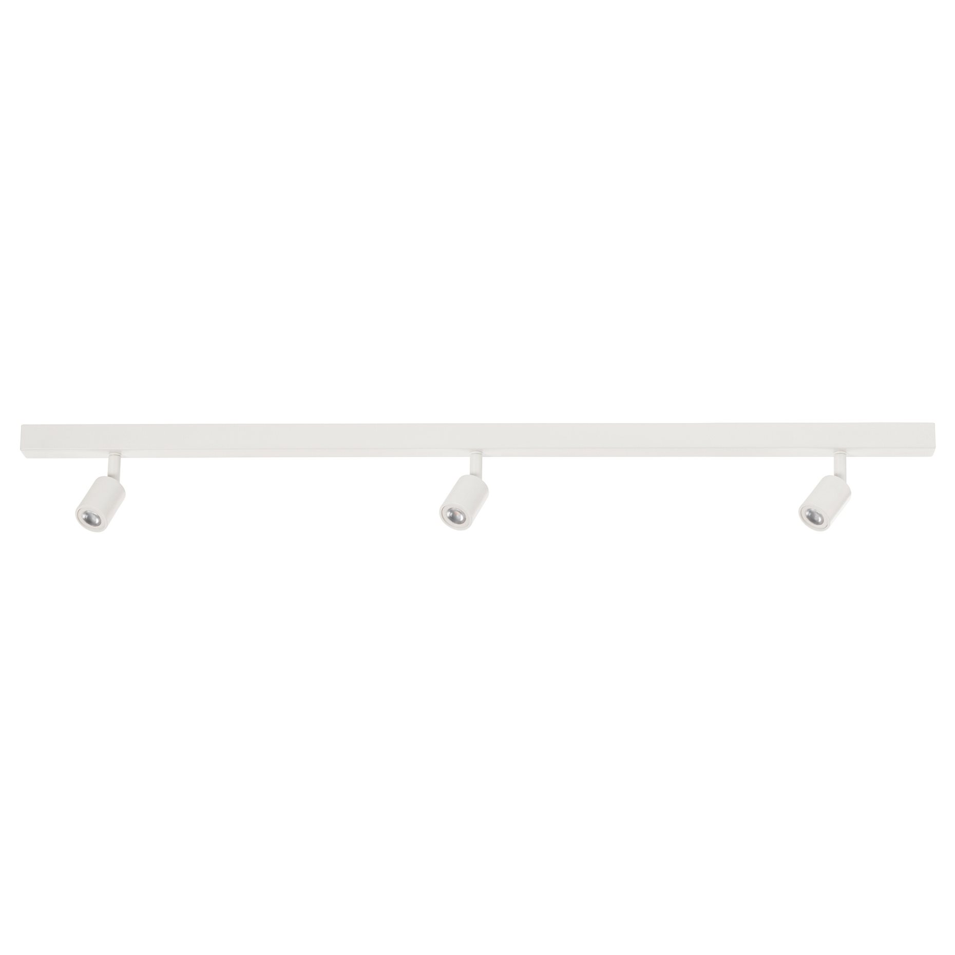 BÄVE, ceiling track with built-in LED light source, 3-spots, 005.272.38