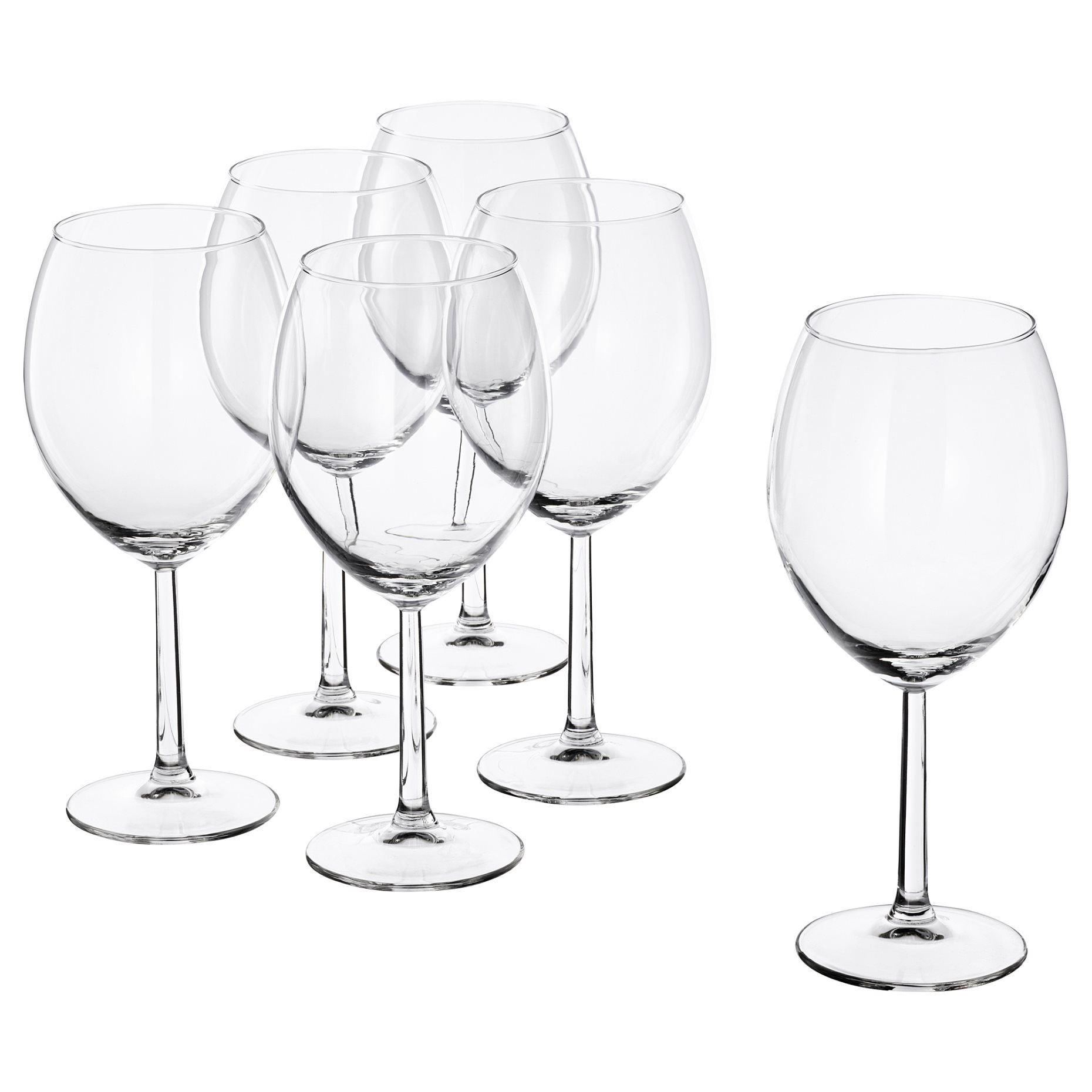 SVALKA, wine glass 6 pack, 60 cl, 005.305.23