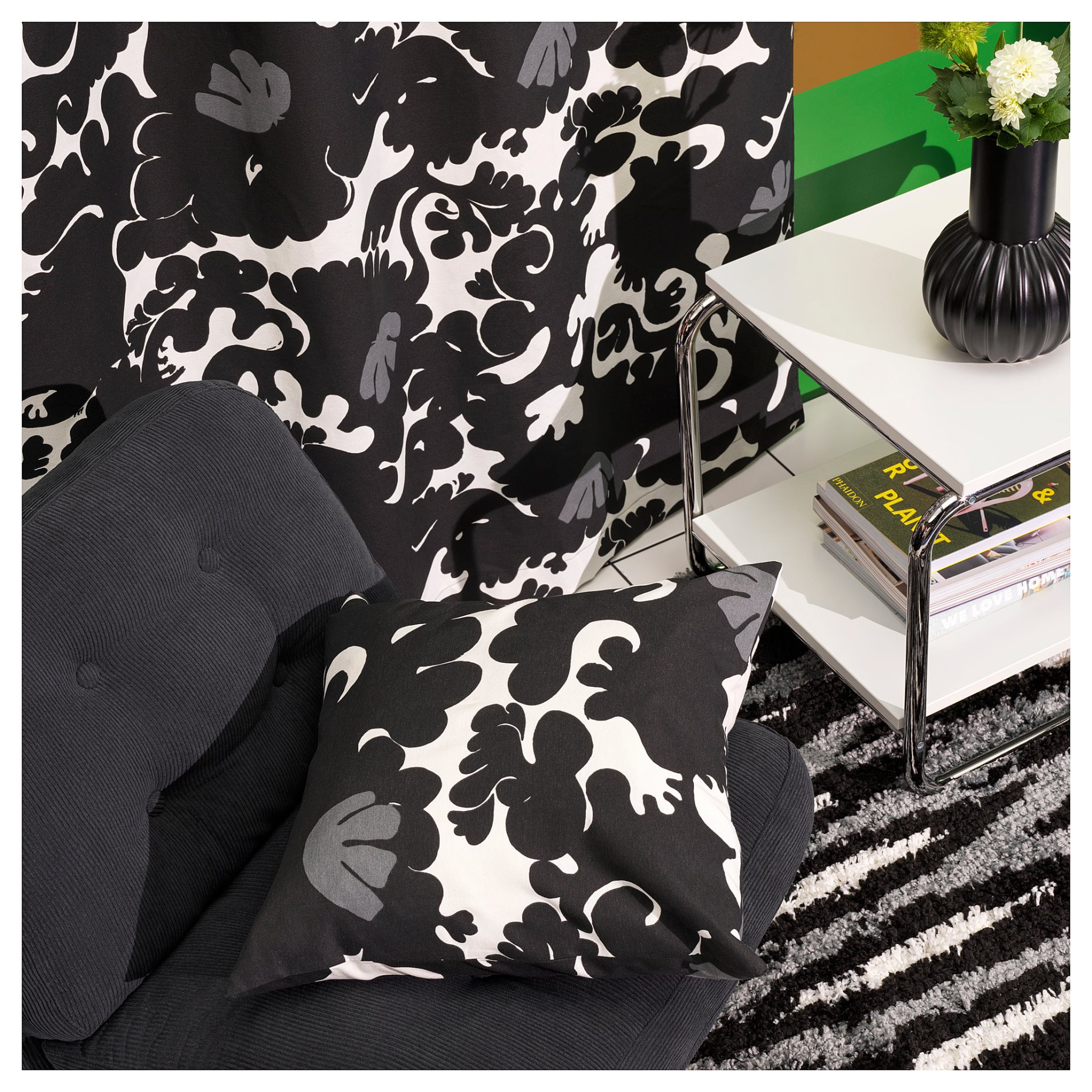 STRECKFLY, cushion cover, 50x50 cm, 005.553.11