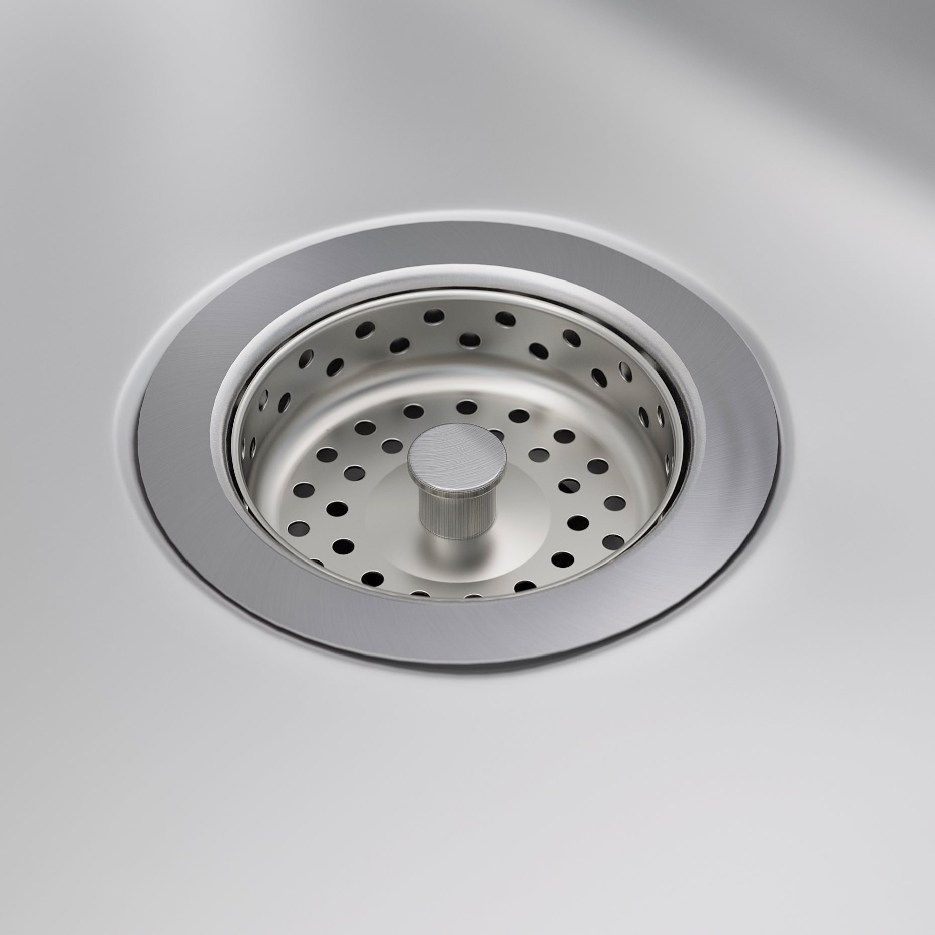 FYNDIG, inset sink 1 bowl with drainboard, 70x50 cm, 091.581.85