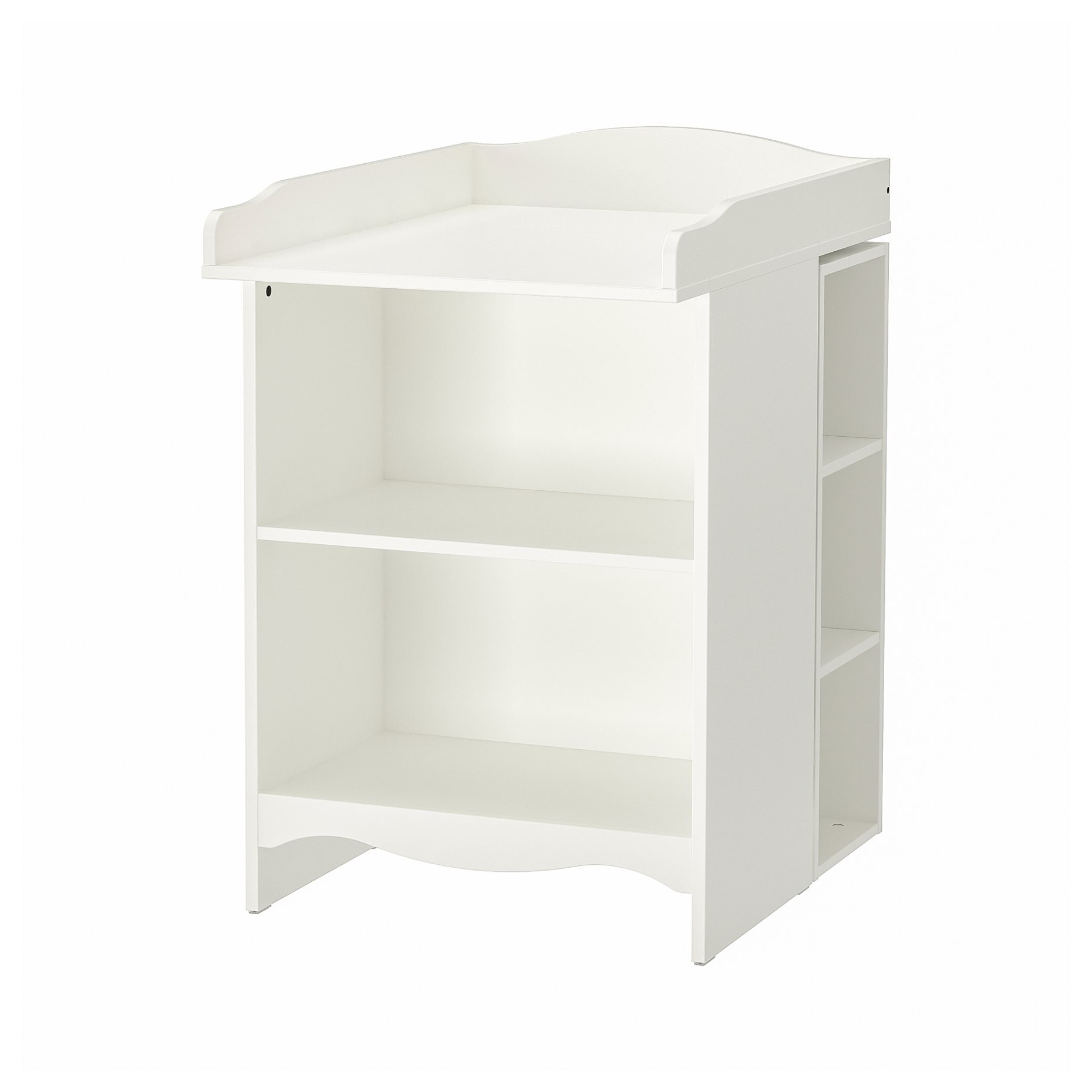 SMÅGÖRA, changing table/bookshelf with 2 shelf units, 093.236.23