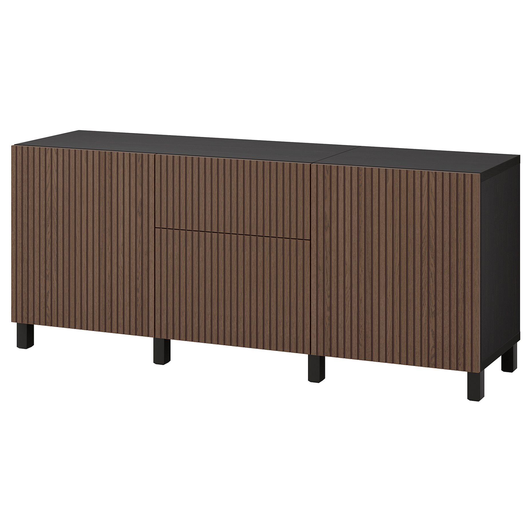 BESTÅ, storage combination with drawers push open, 180x42x74 cm, 094.218.45