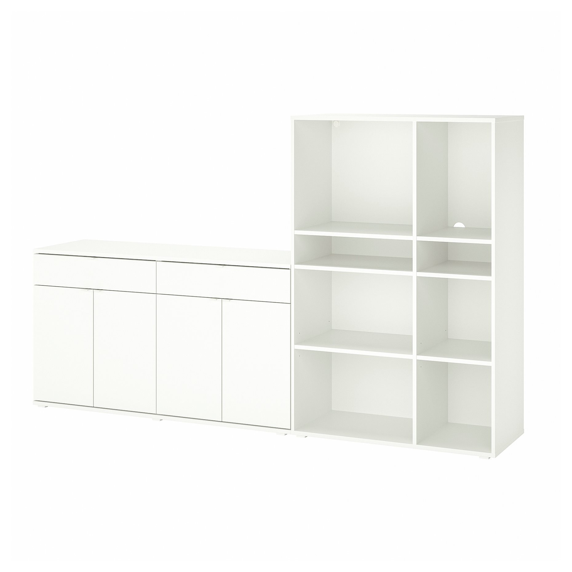 VIHALS, storage combination, 235x37x140 cm, 094.406.17