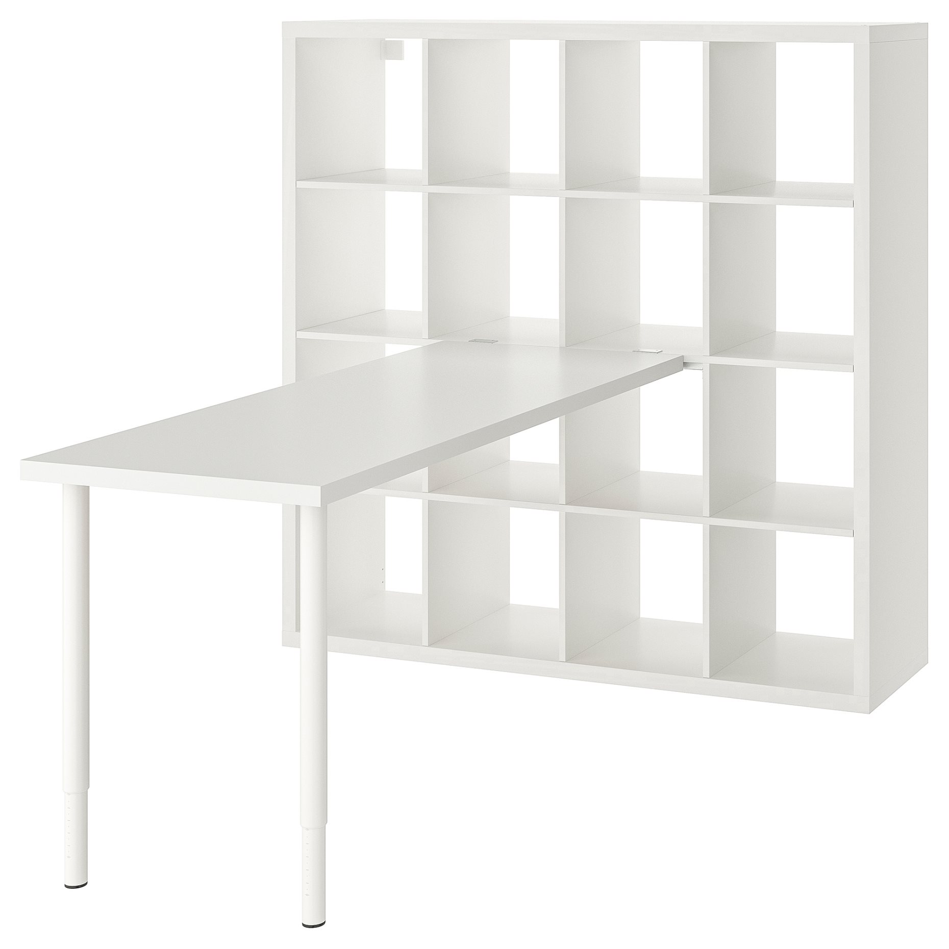 KALLAX/LAGKAPTEN, desk combination, 147x179x147 cm, 094.816.79