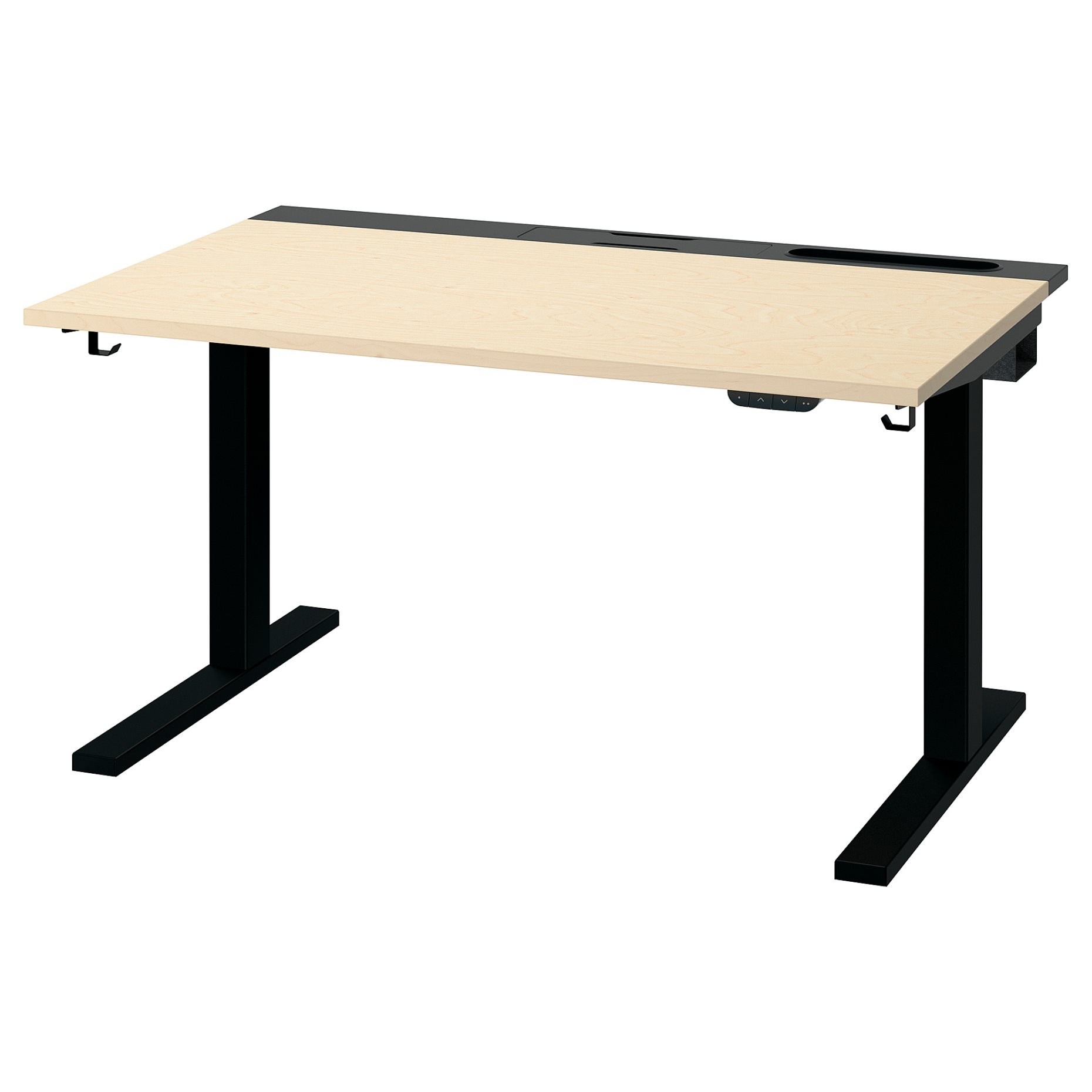 MITTZON, desk sit/stand/electric, 120x80 cm, 095.277.24