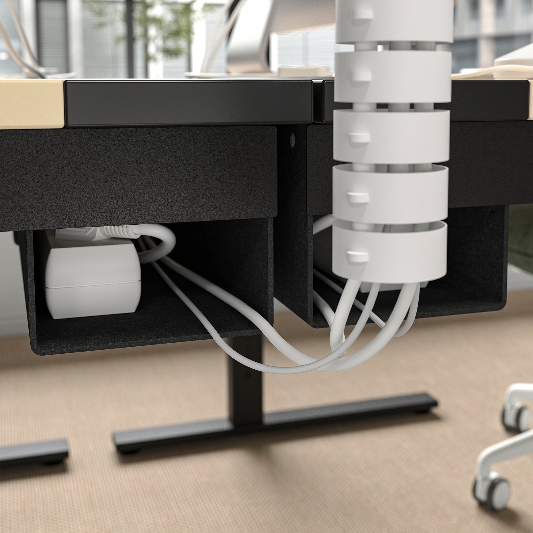 MITTZON, desk sit/stand/electric, 120x80 cm, 095.277.24