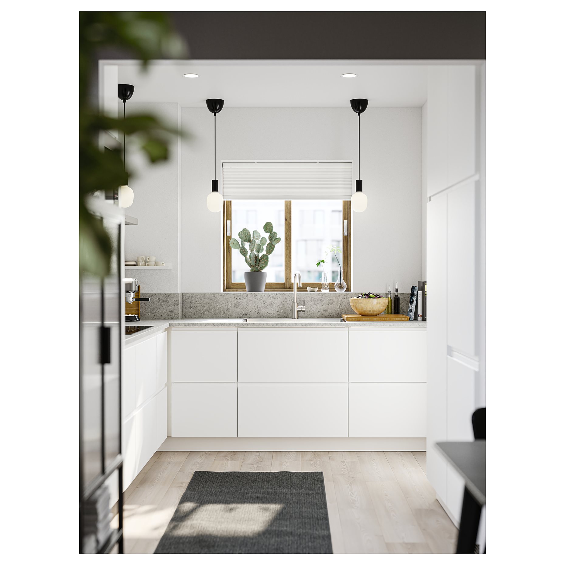 MORUM, χαλί χαμηλή πλέξη/εσωτερικού/εξωτερικού χώρου, 80x200 cm, 102.035.73