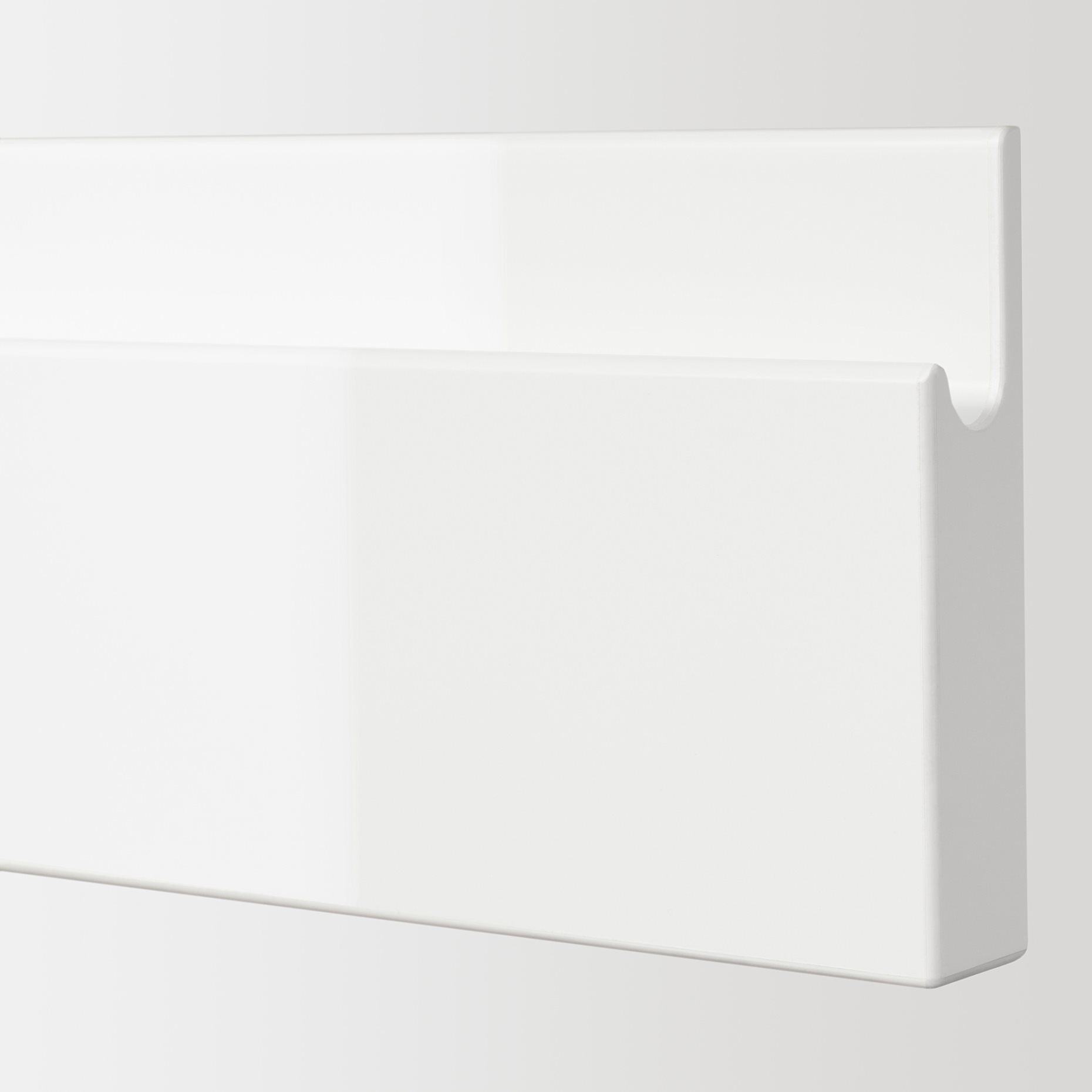 VOXTORP, πρόσοψη συρταριού/γυαλιστερό, 2 τεμ. 40x10 cm, 103.974.96